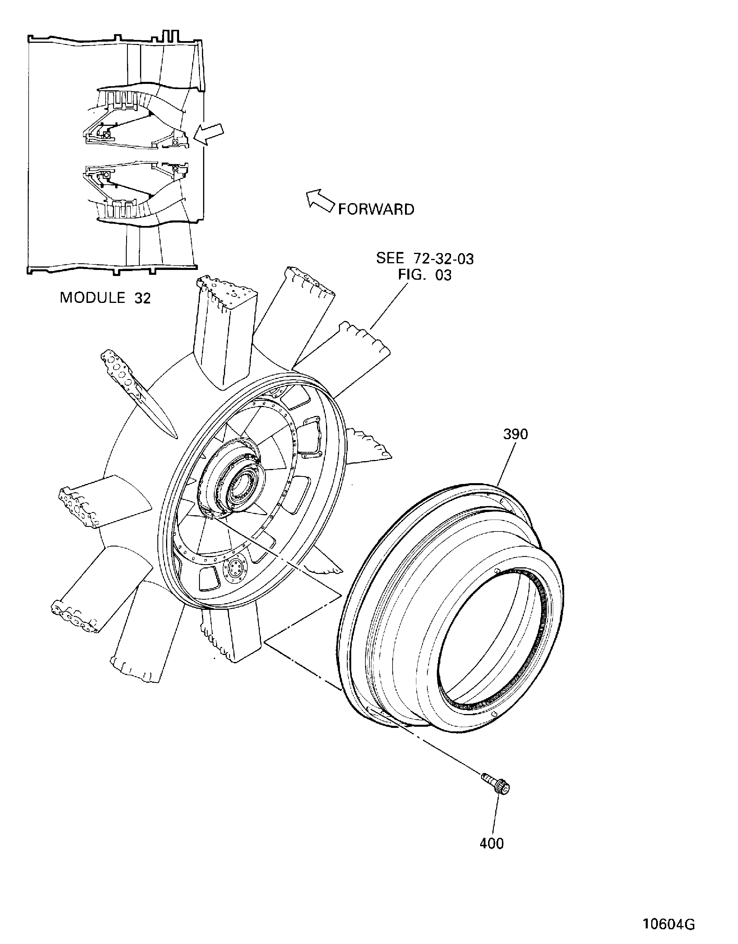 LP COMPRESSOR/INTERMEDIATE CASE MODULE