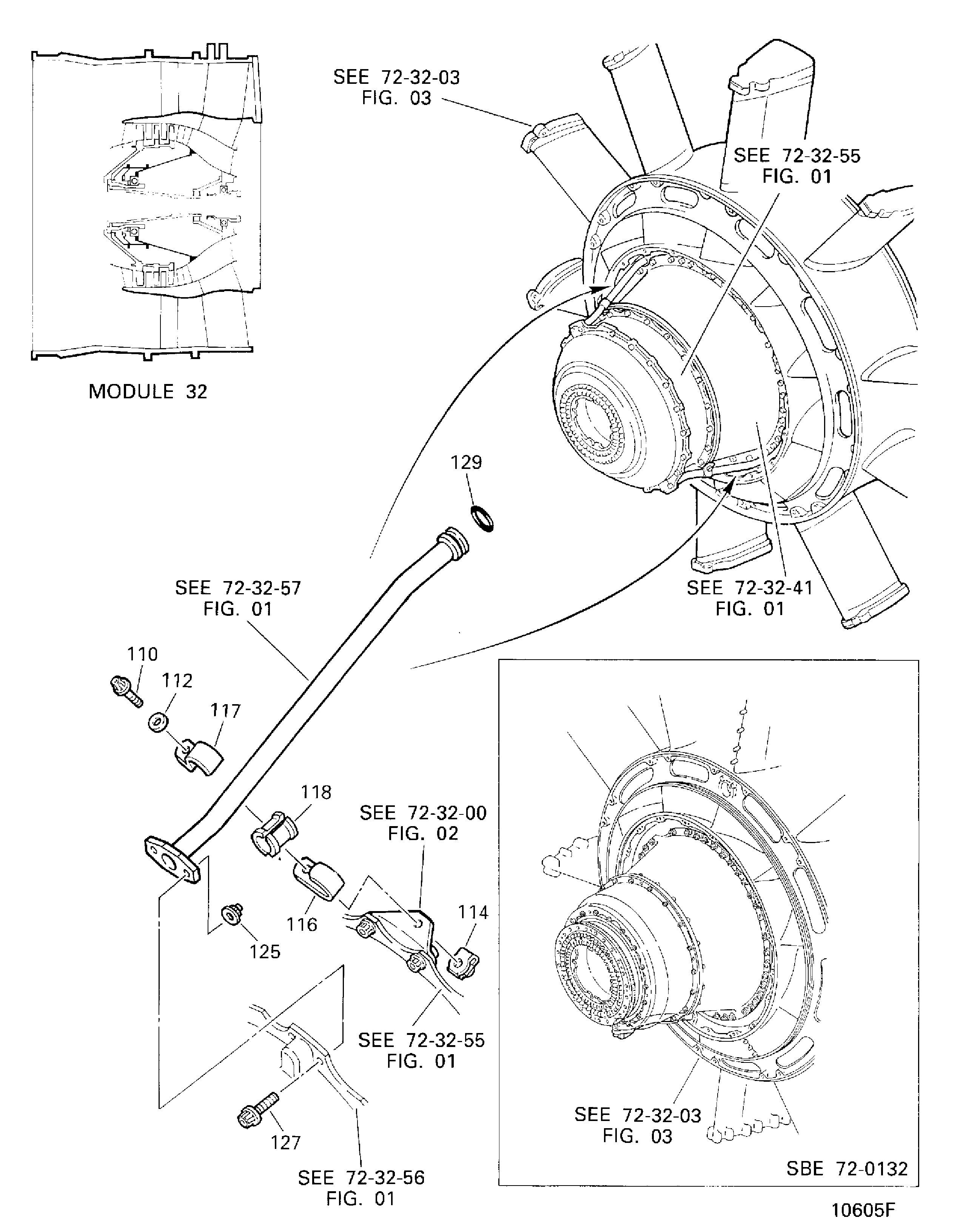 LP COMPRESSOR/INTERMEDIATE CASE MODULE
