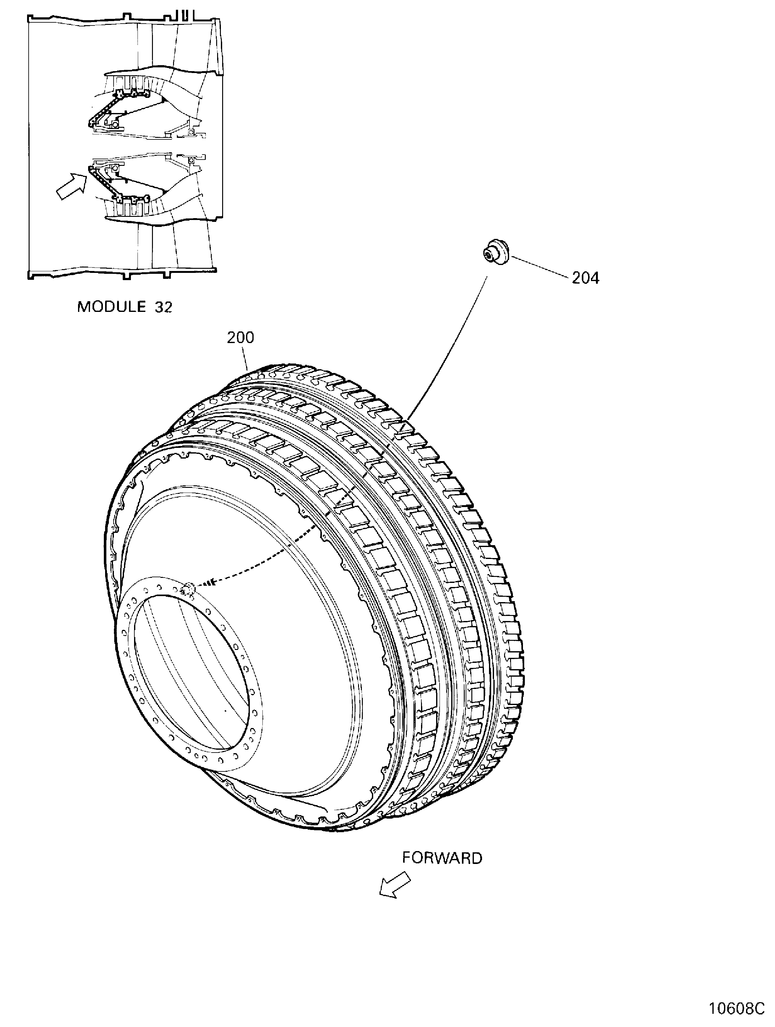 "LP COMPRESSOR STAGE 1.5, 2 AND 2.5 DISK"