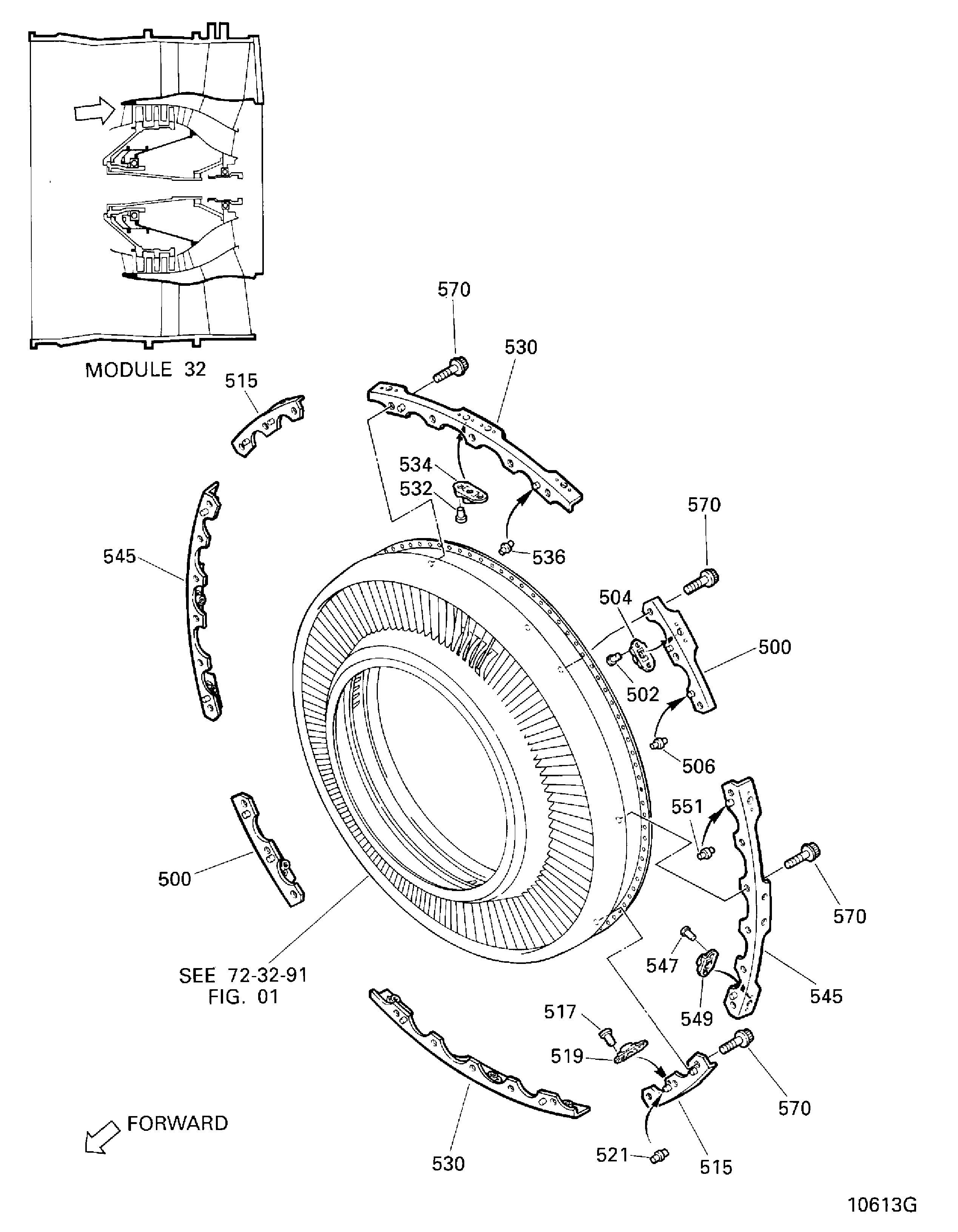 INTERMEDIATE STRUCTURE FRONT FAIRING