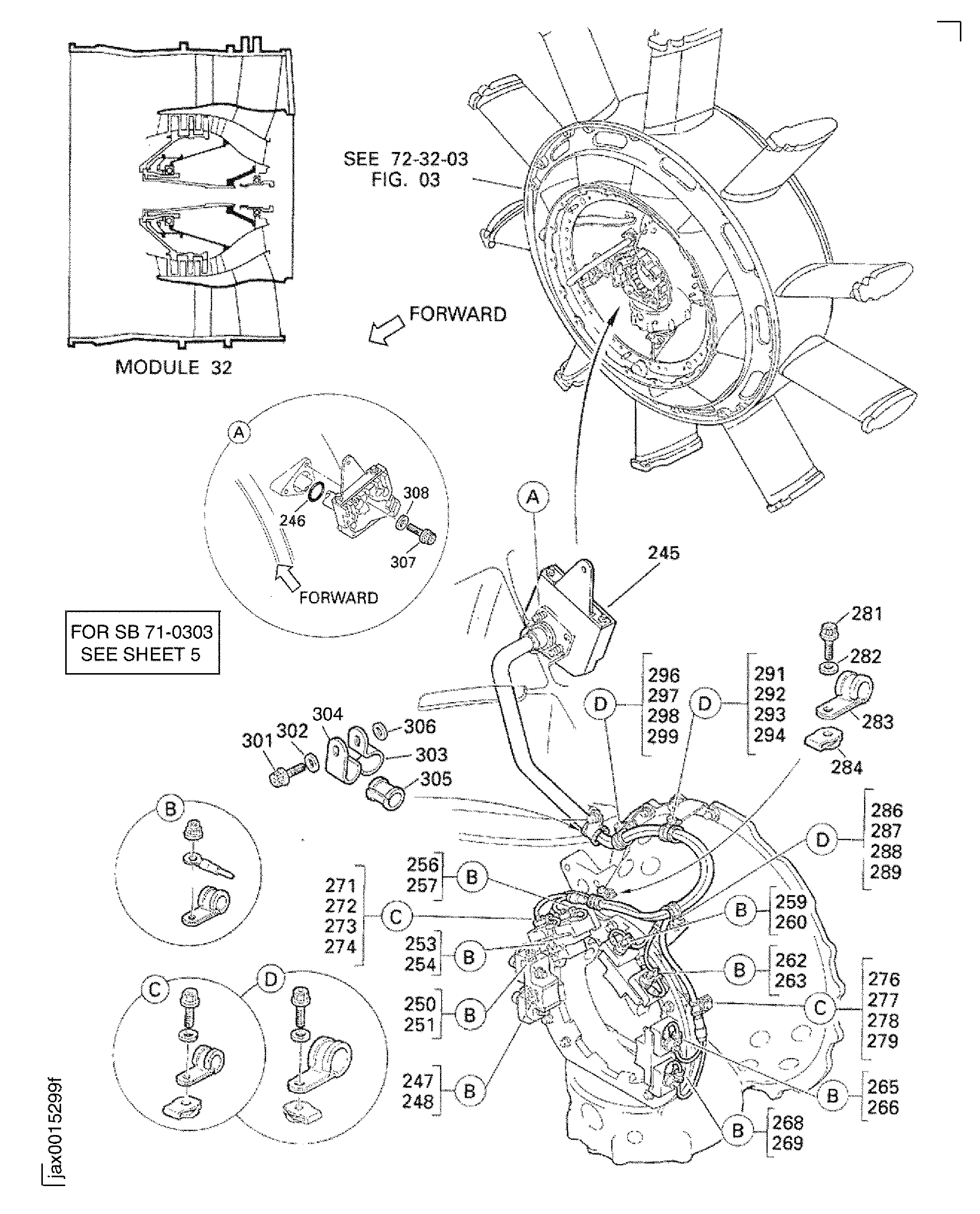LP COMPRESSOR/INTERMEDIATE CASE MODULE