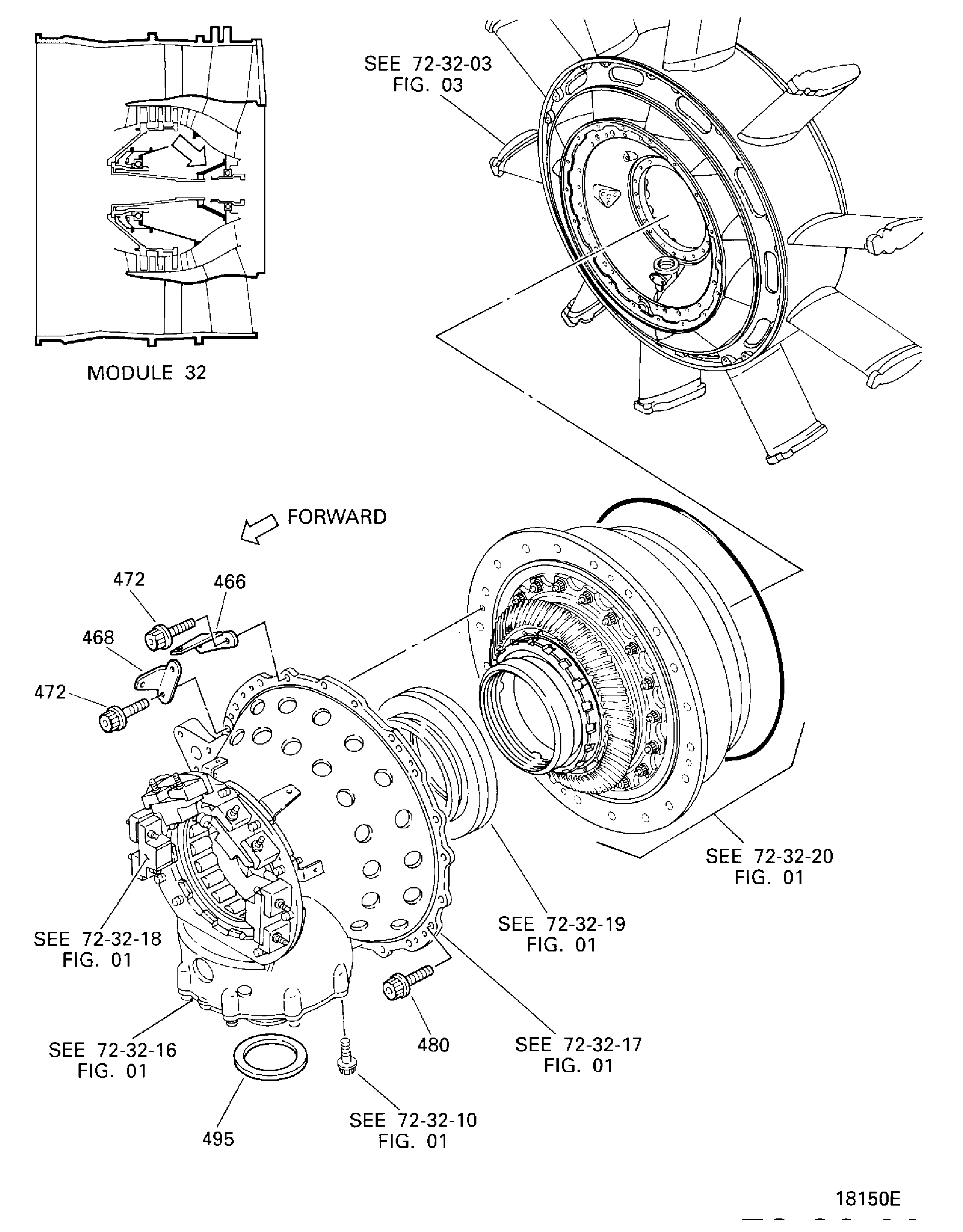 LP COMPRESSOR/INTERMEDIATE CASE MODULE