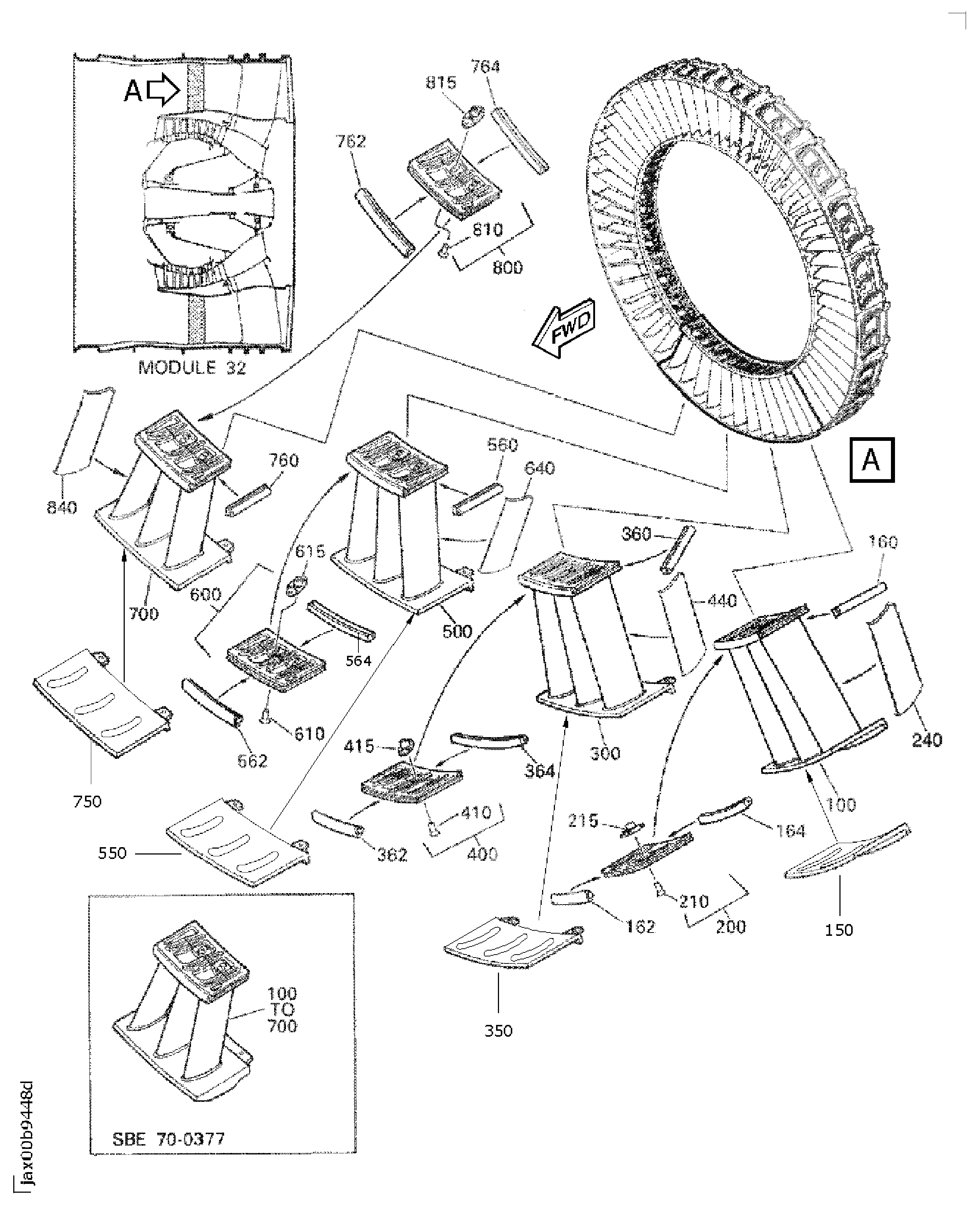 FAN EXIT GUIDE VANES