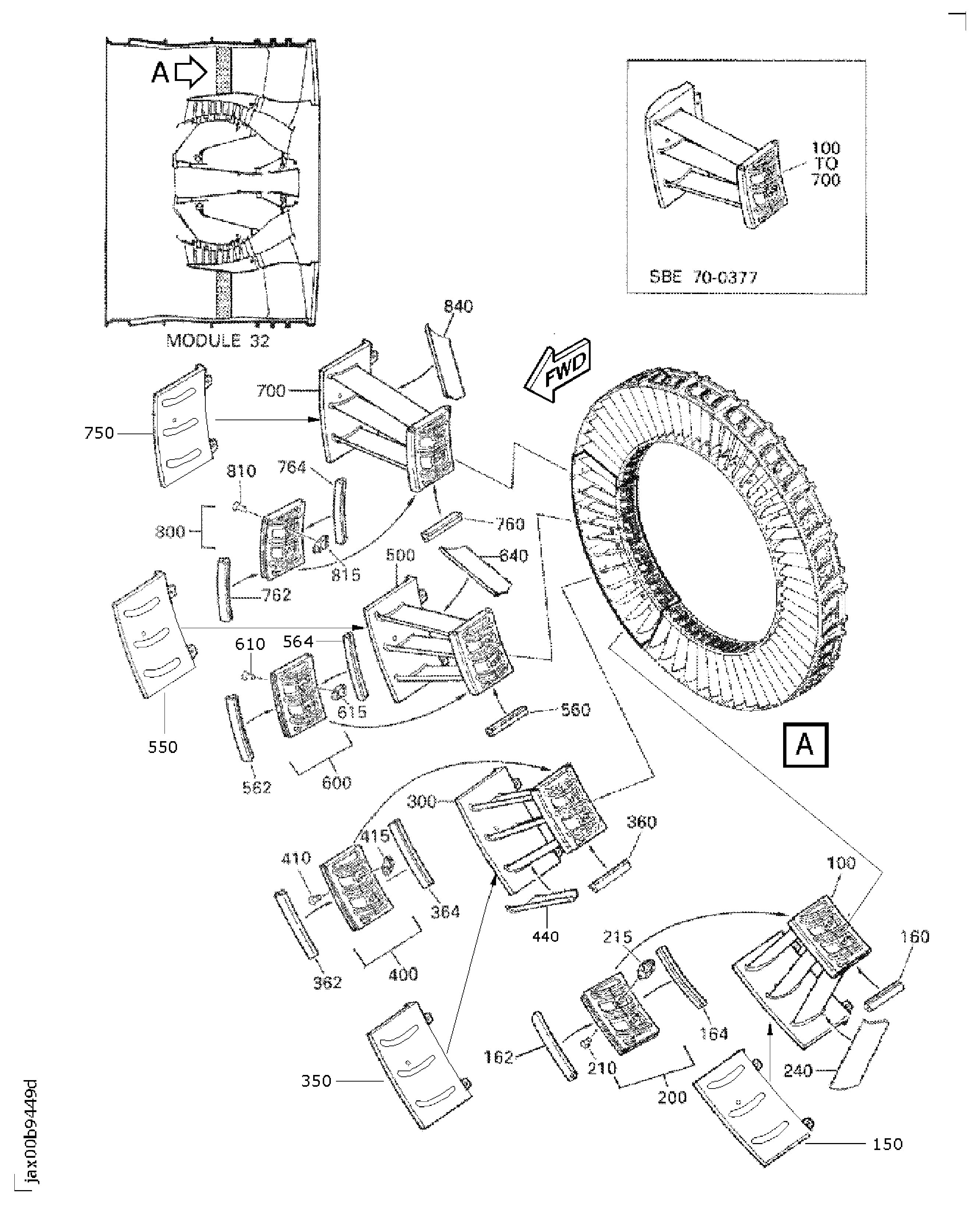 FAN EXIT GUIDE VANES