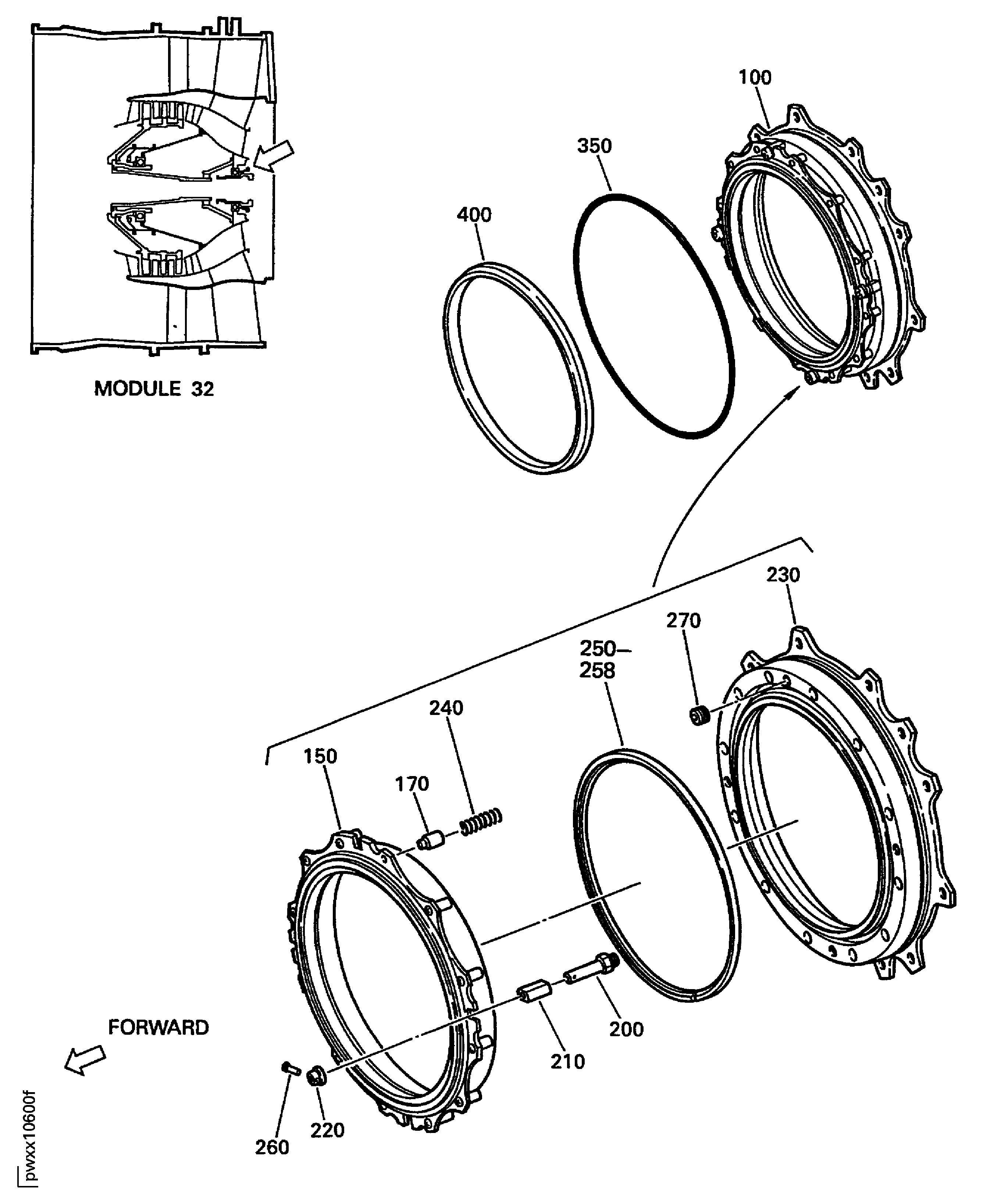 NO.3 BEARING REAR OIL SEAL