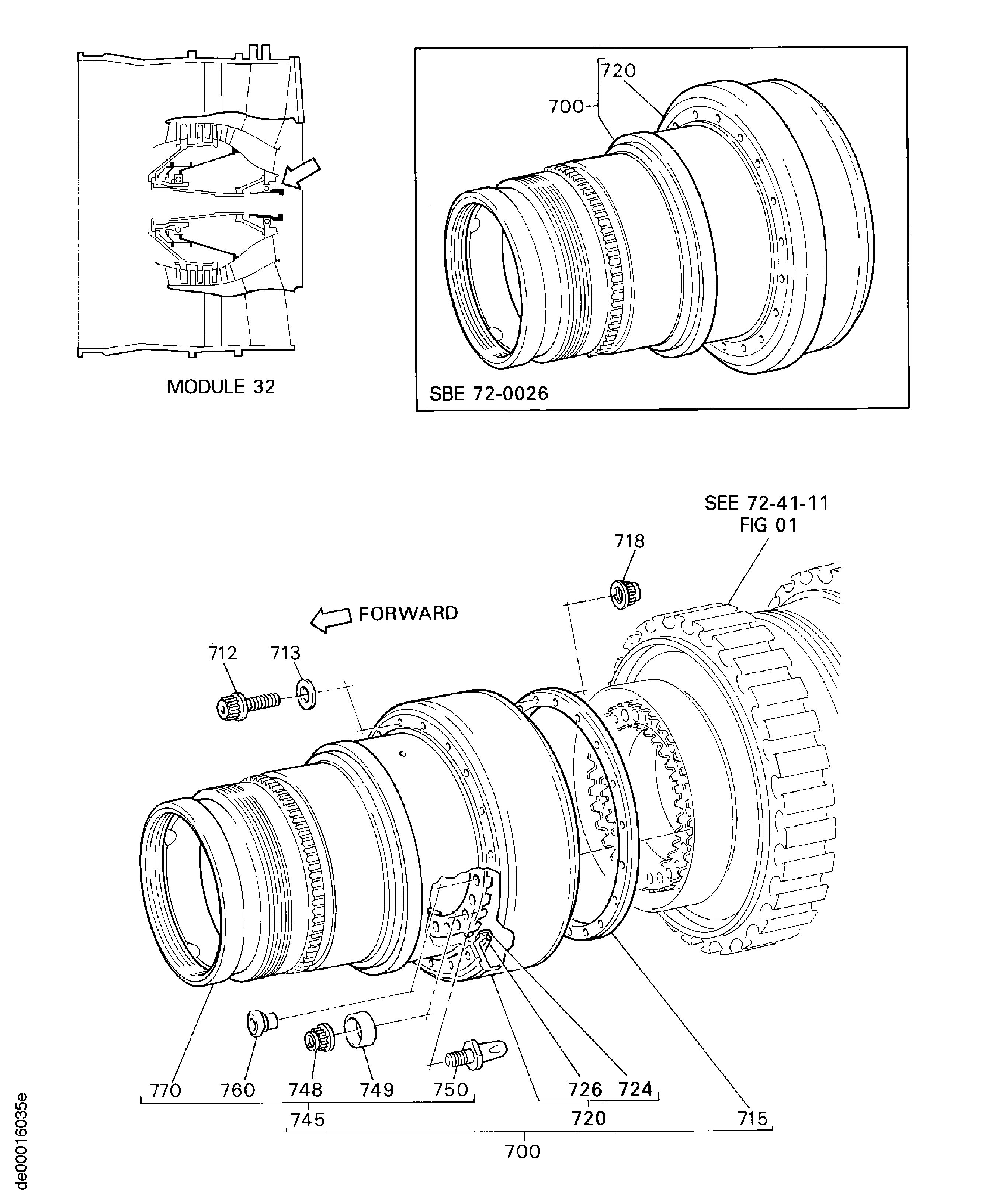 ROTOR CENTRE NO.3 BEARING