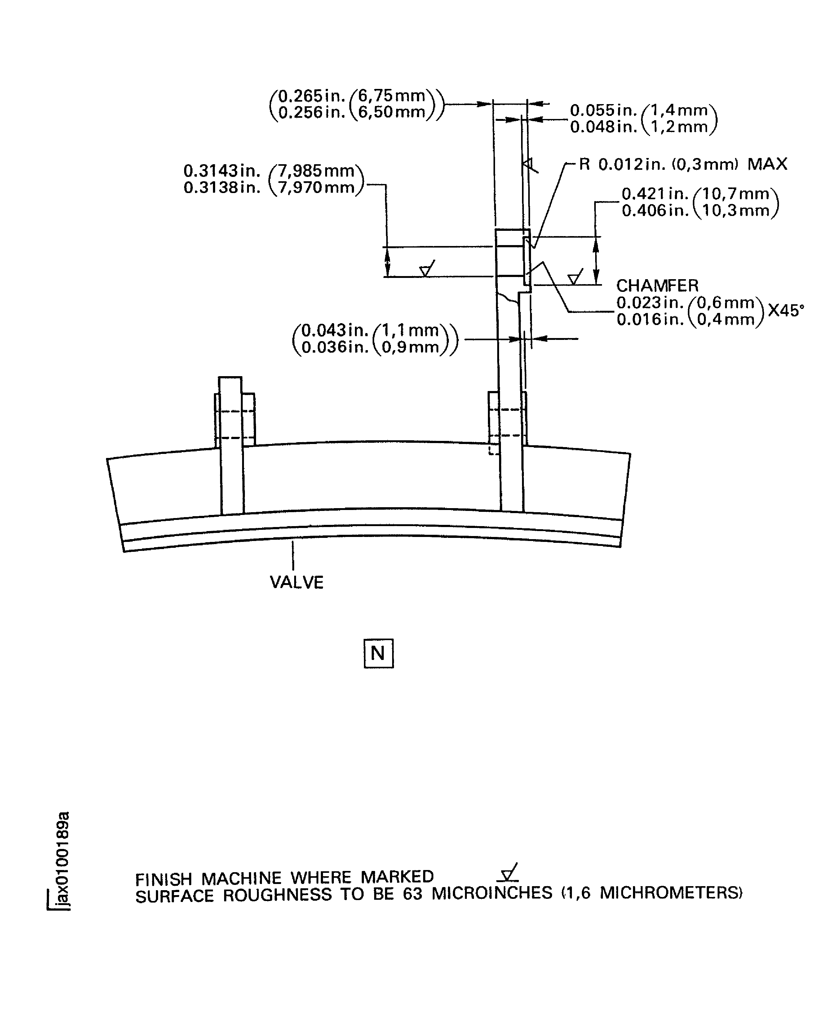 Repair details and dimensions