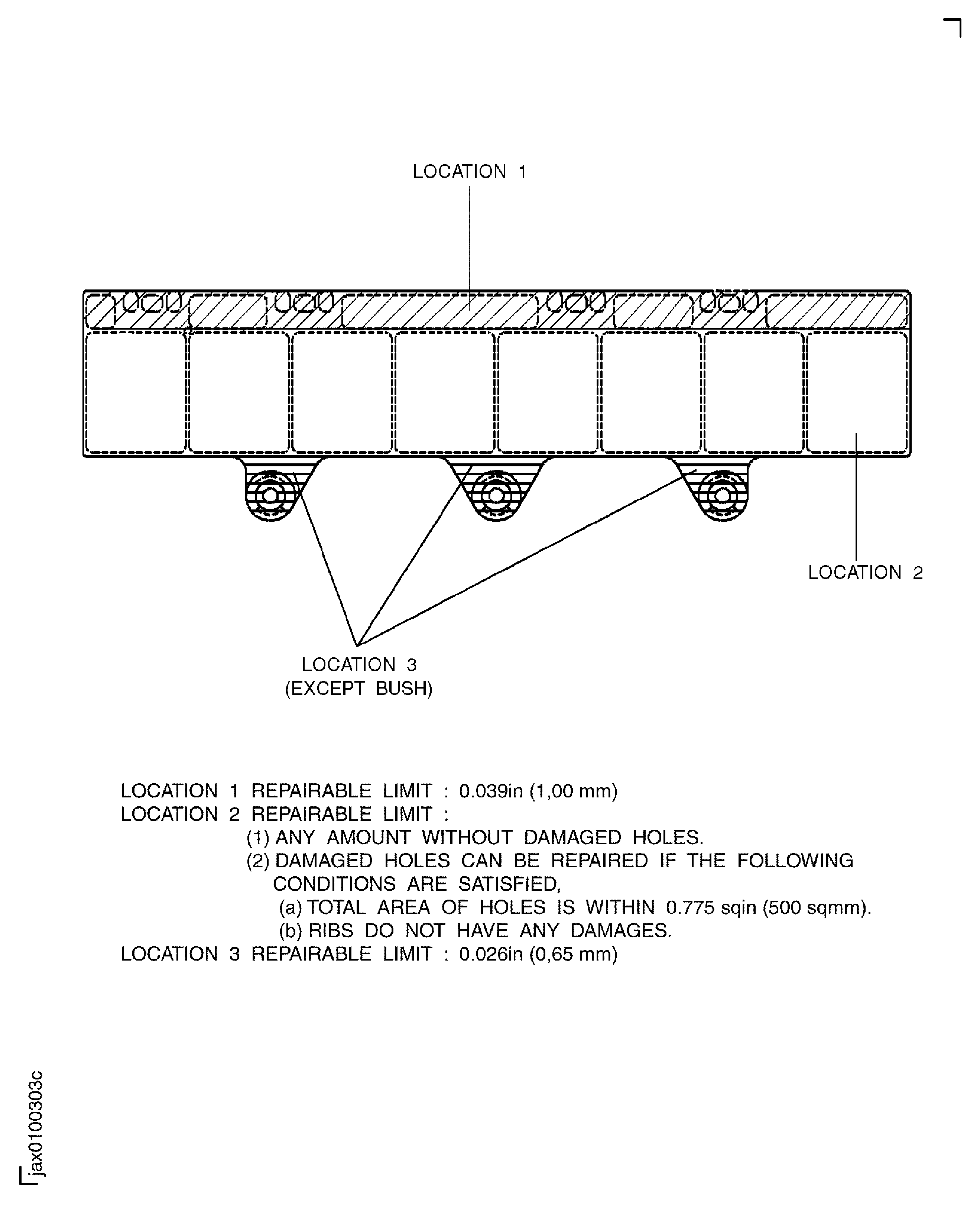 Repairable limit - Assembly A