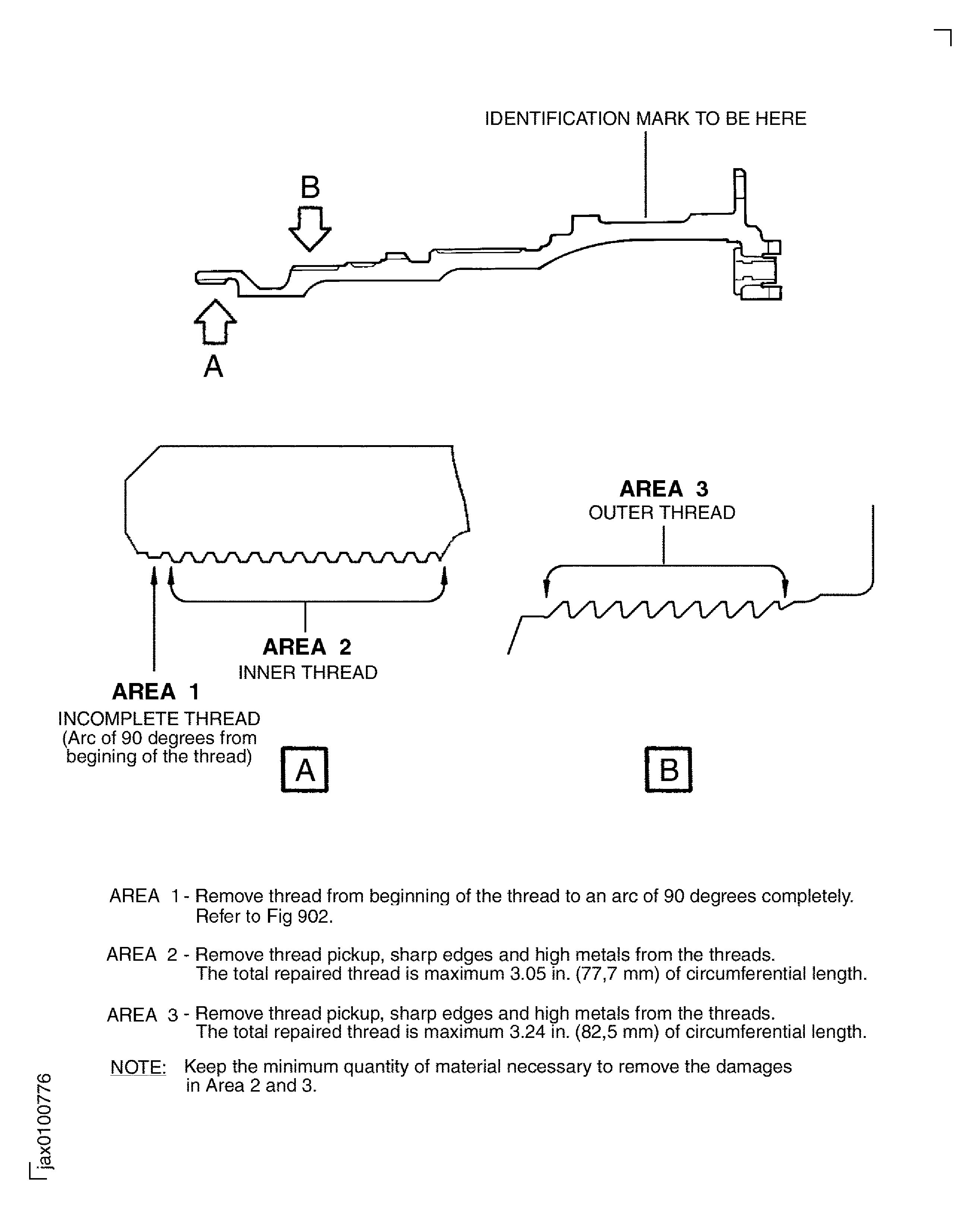 Repair Details and Dimensions