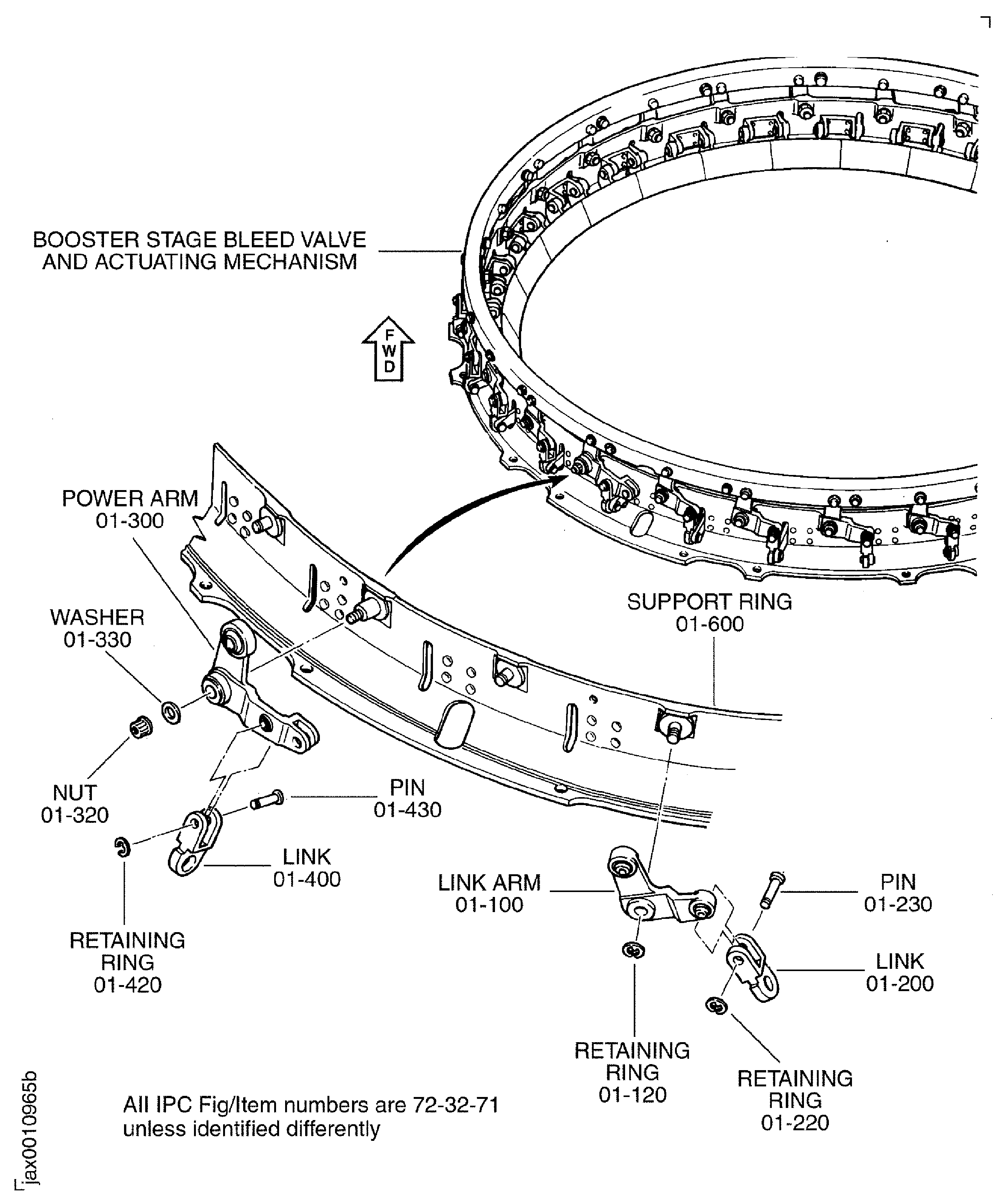 Pre SBE 72-0133: Install The Power Arms, The Link Arms And The Links