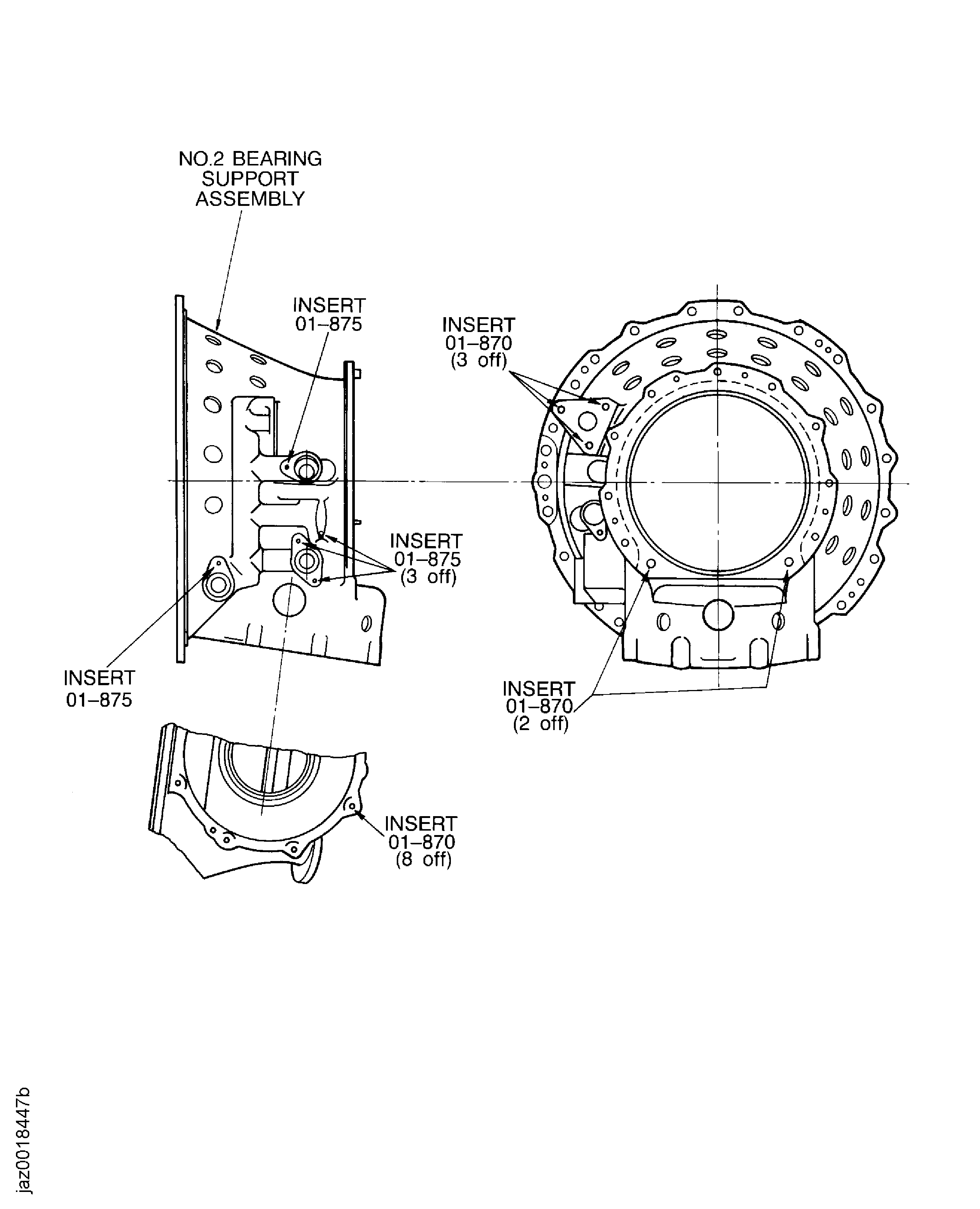 Replacement of the insert