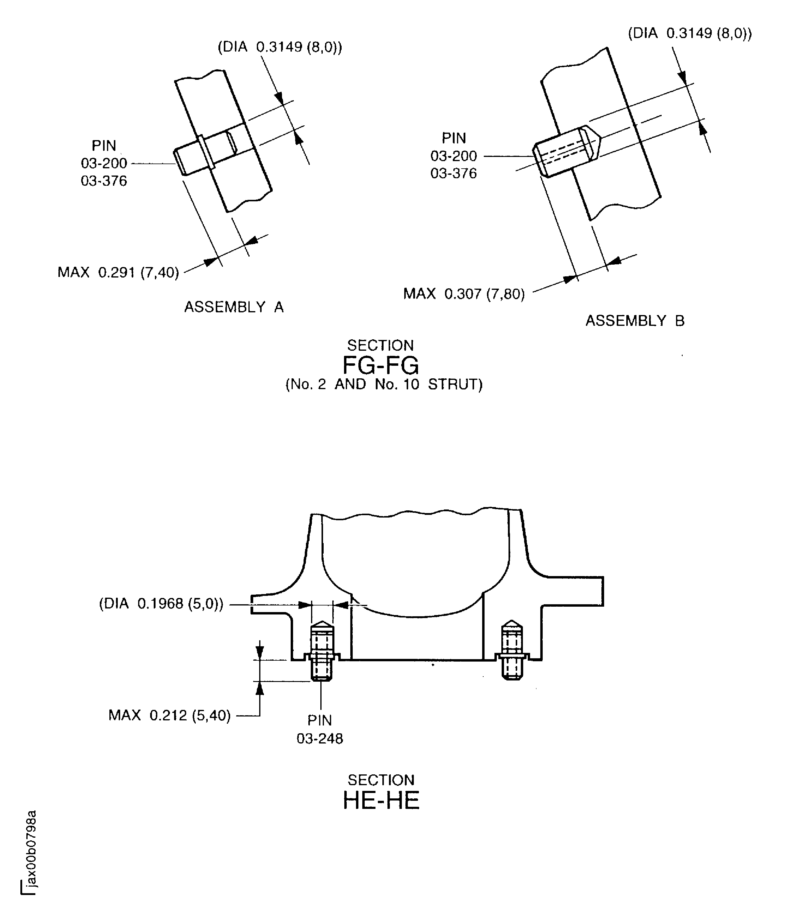 Replace locating pins of the fan frame assembly