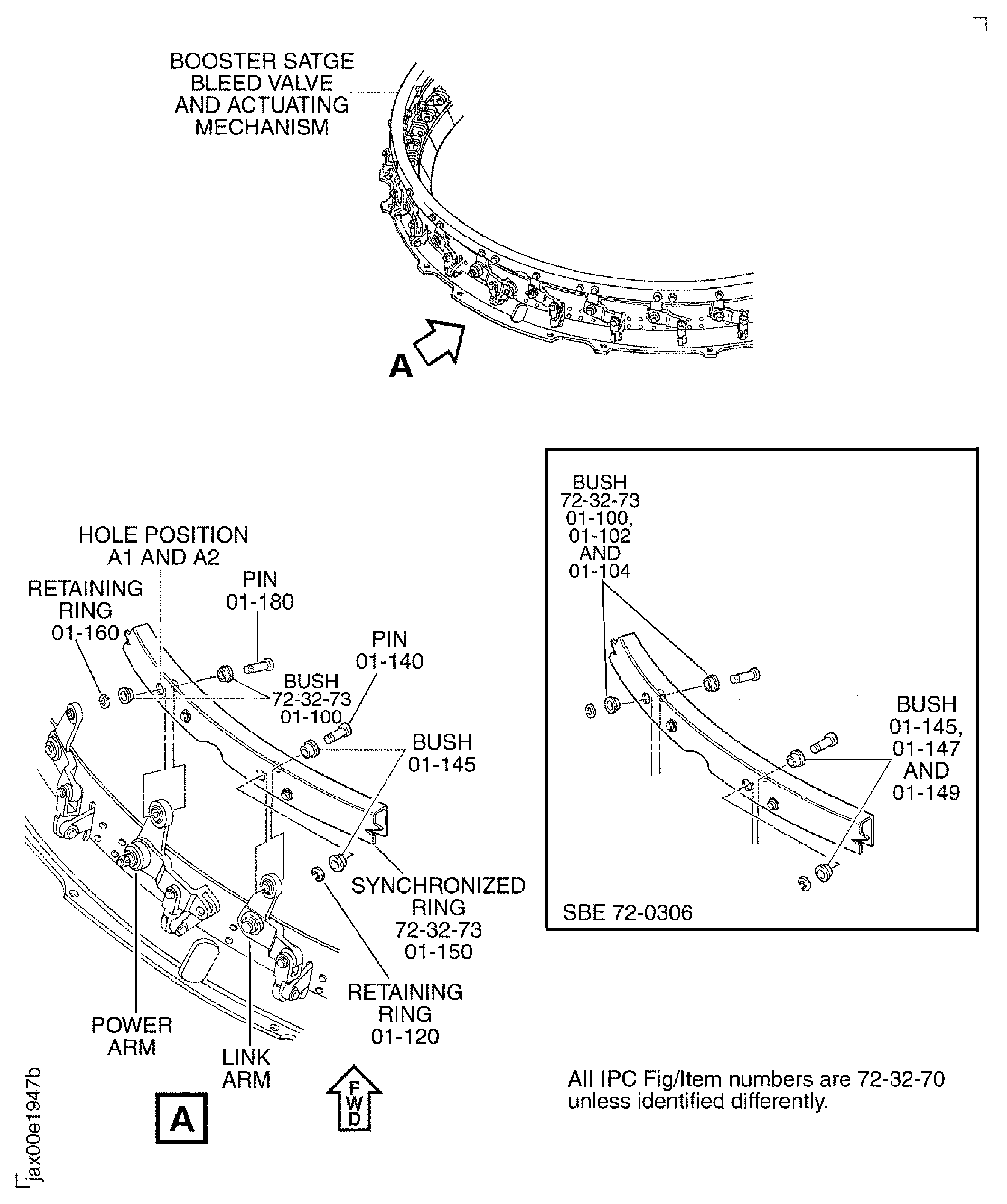 SBE 72-0133, SBE 72-0306: Install The Synchronized Ring