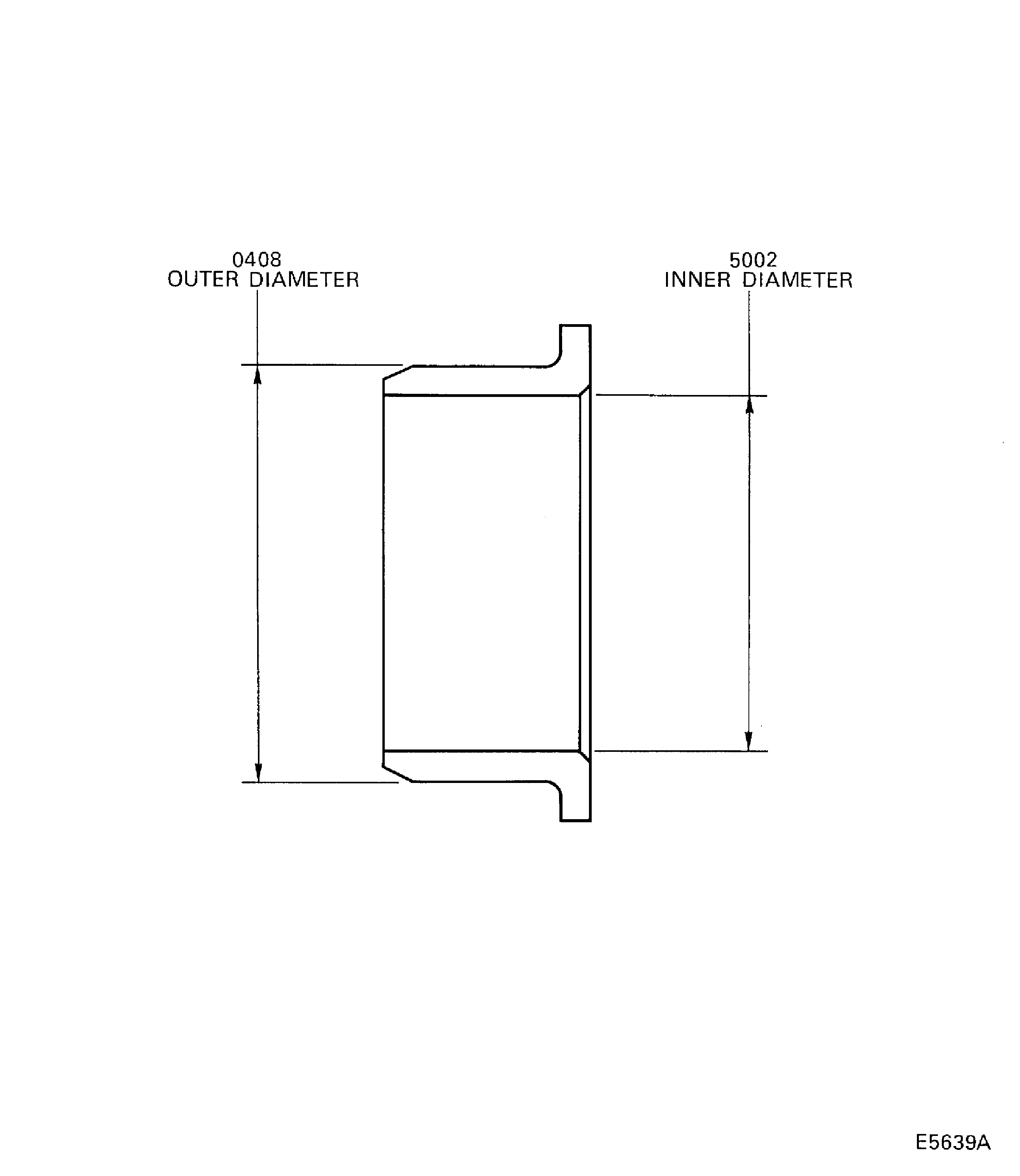 Mount Tube Front Bush Inspection Locations