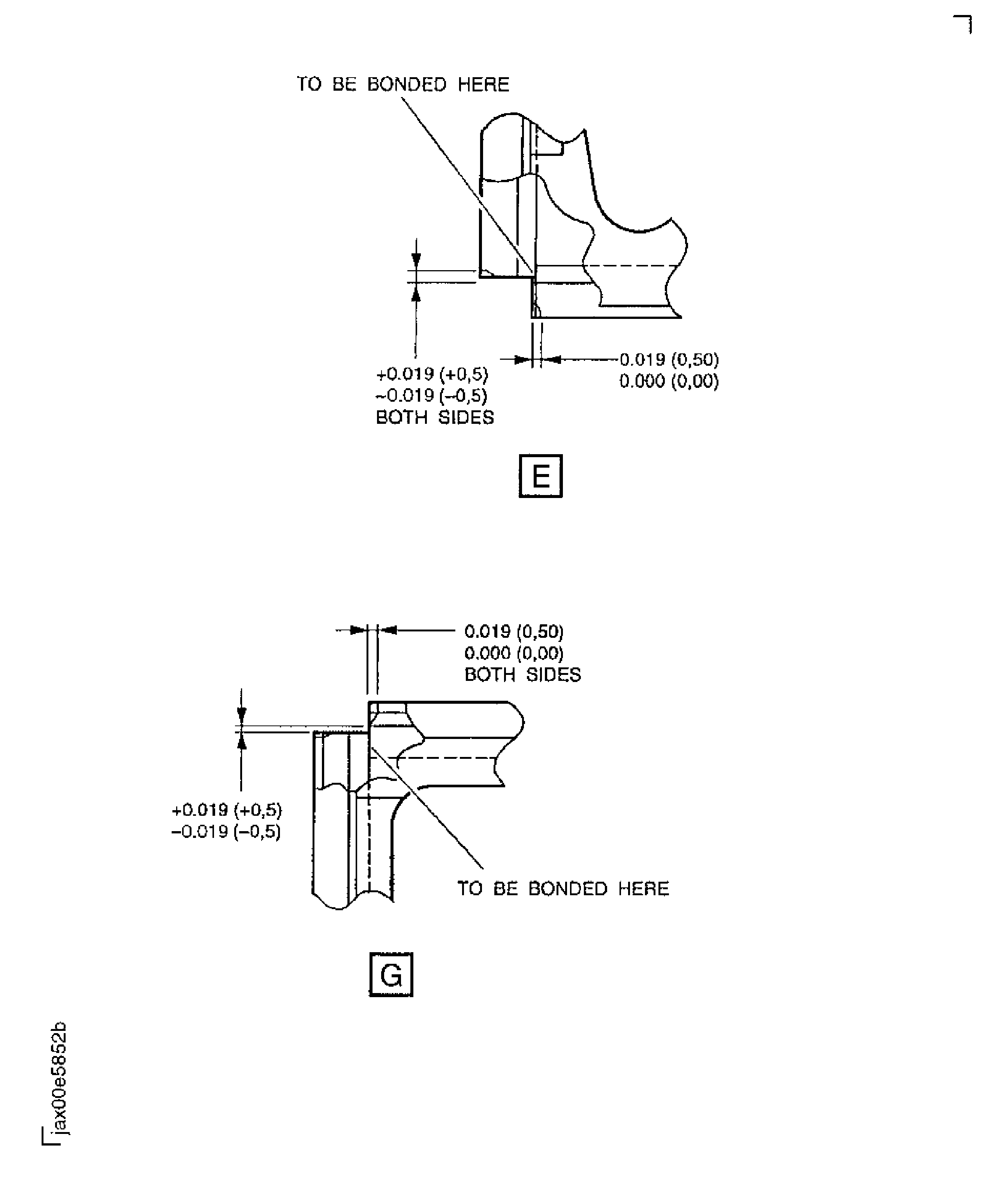 Repair Details and Dimensions (P/Ns 5A1375 and 5A1513)