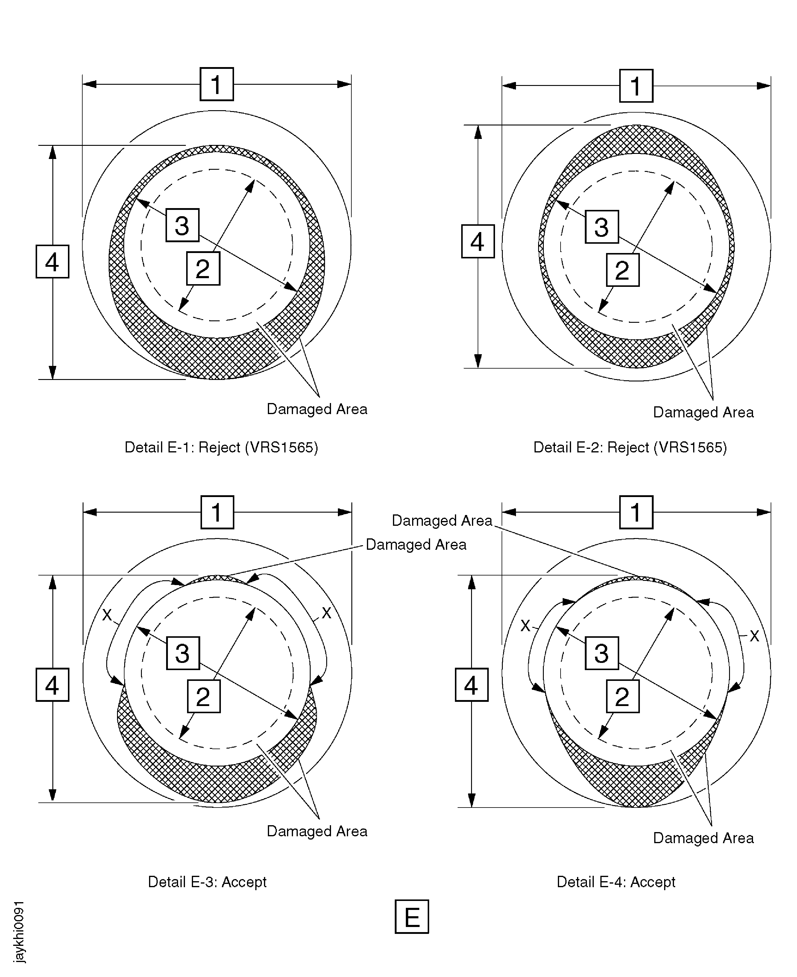 Repair Details and Dimensions