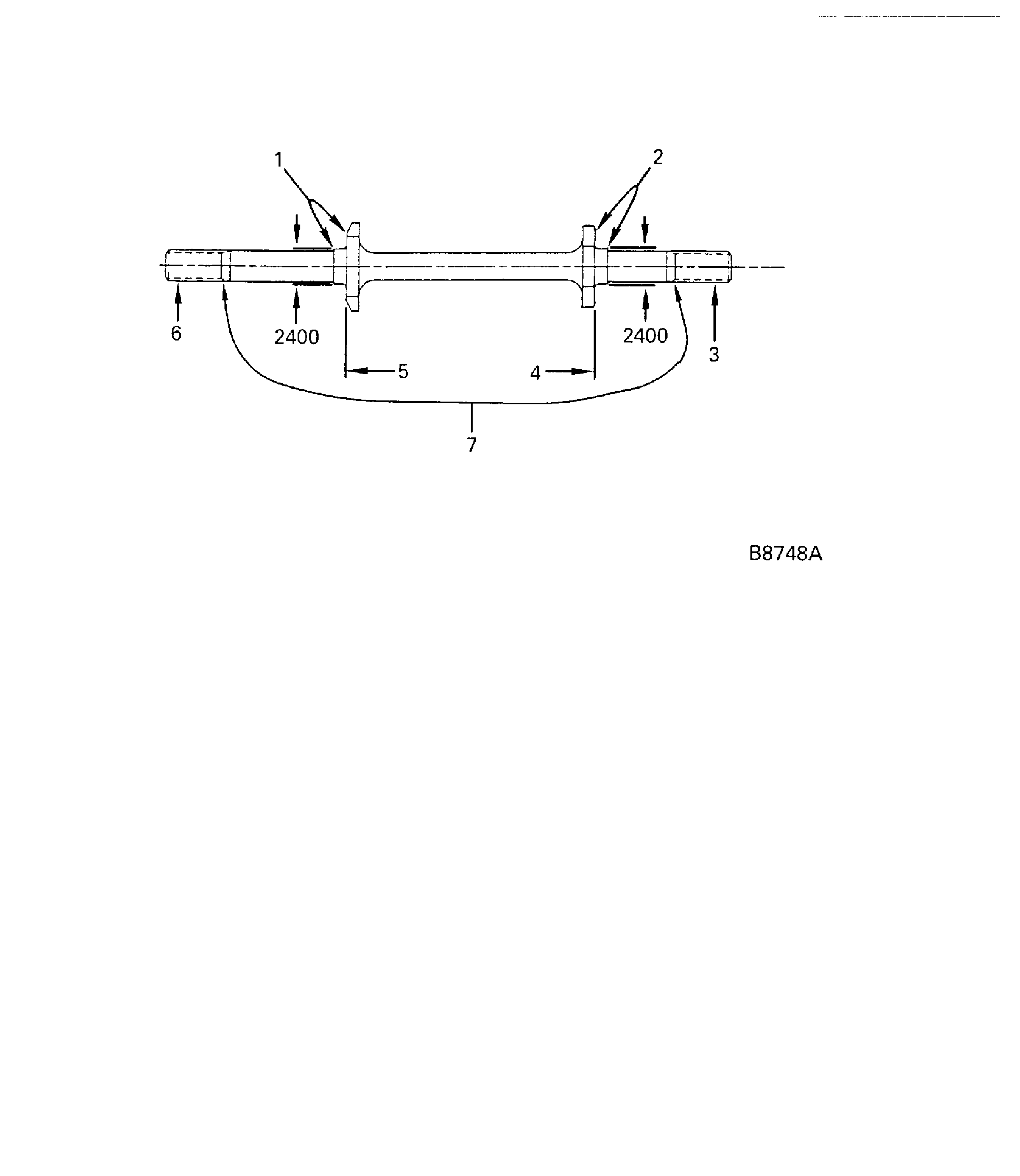 Shoulder stud inspection locations