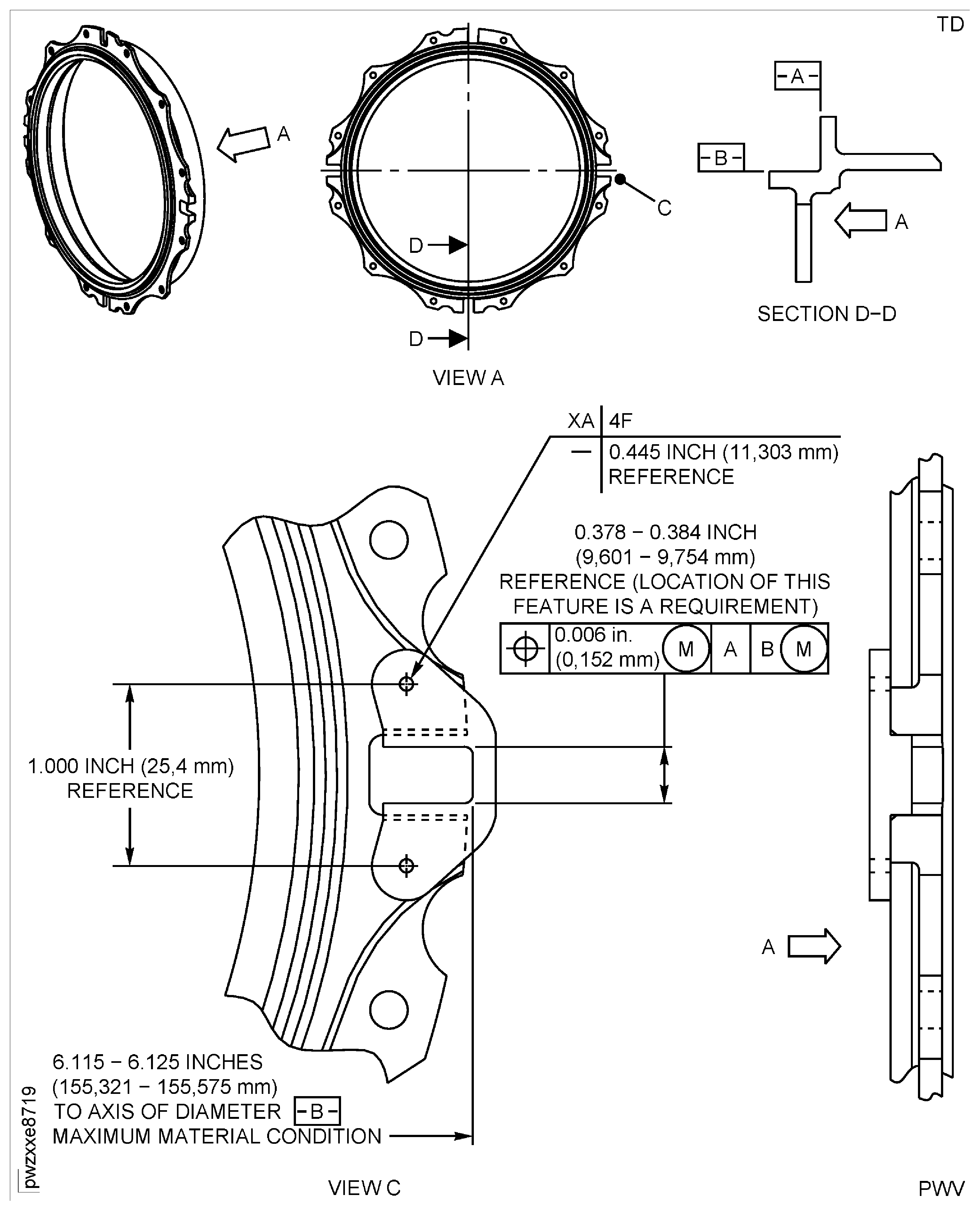 Repair Details and Dimensions