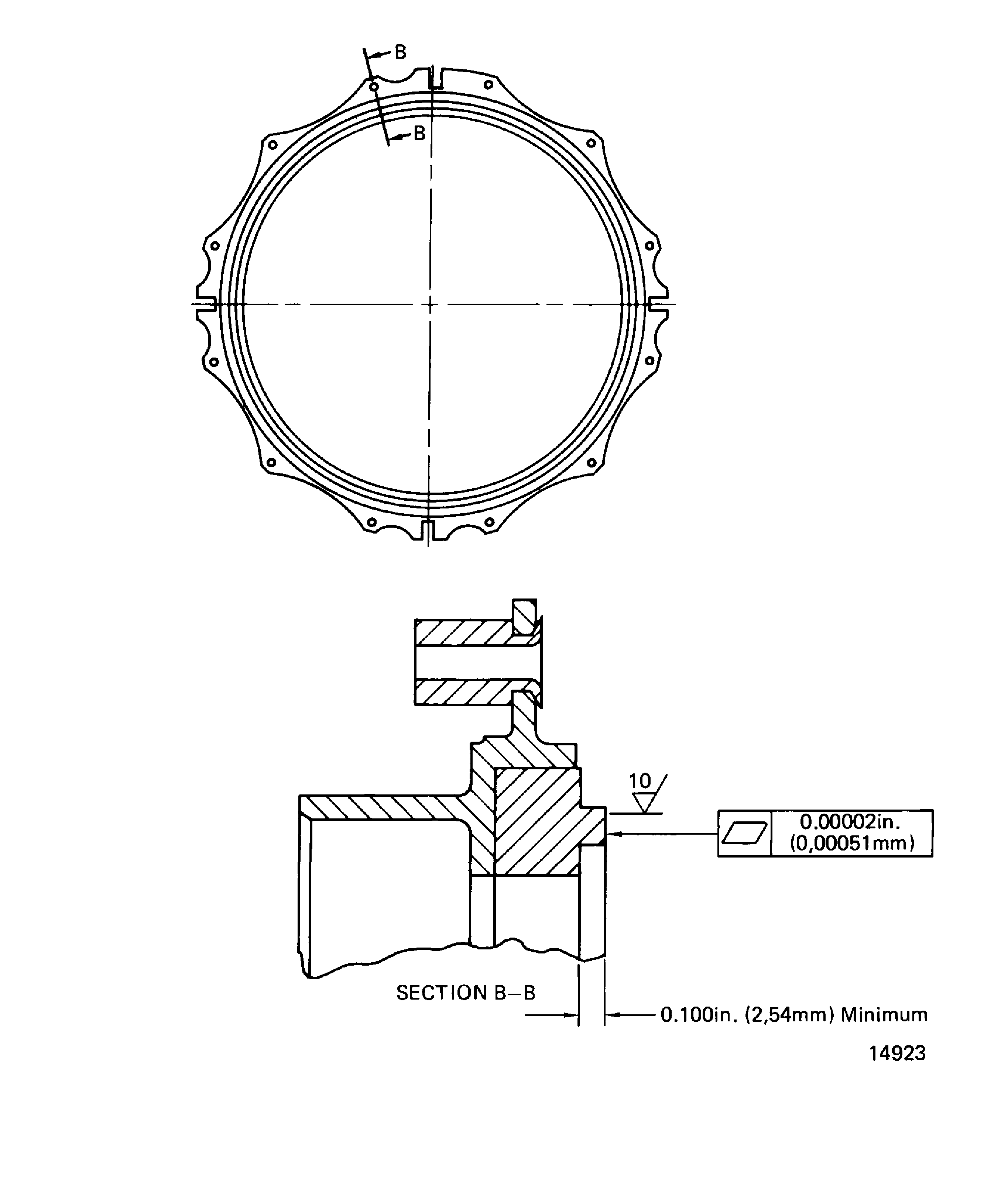 Lap the No. 1 bearing face seal