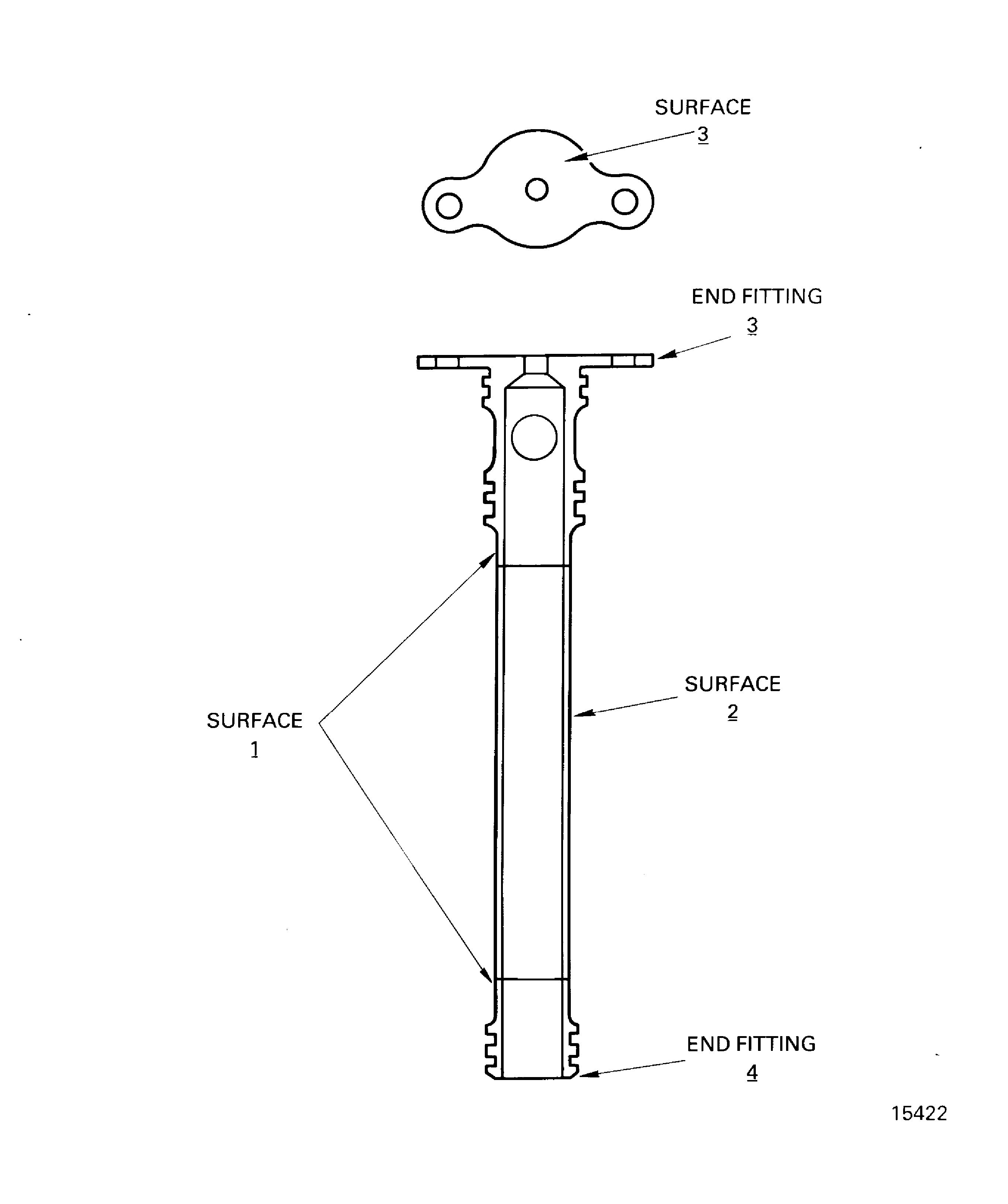Locations On The Oil Feed Tube