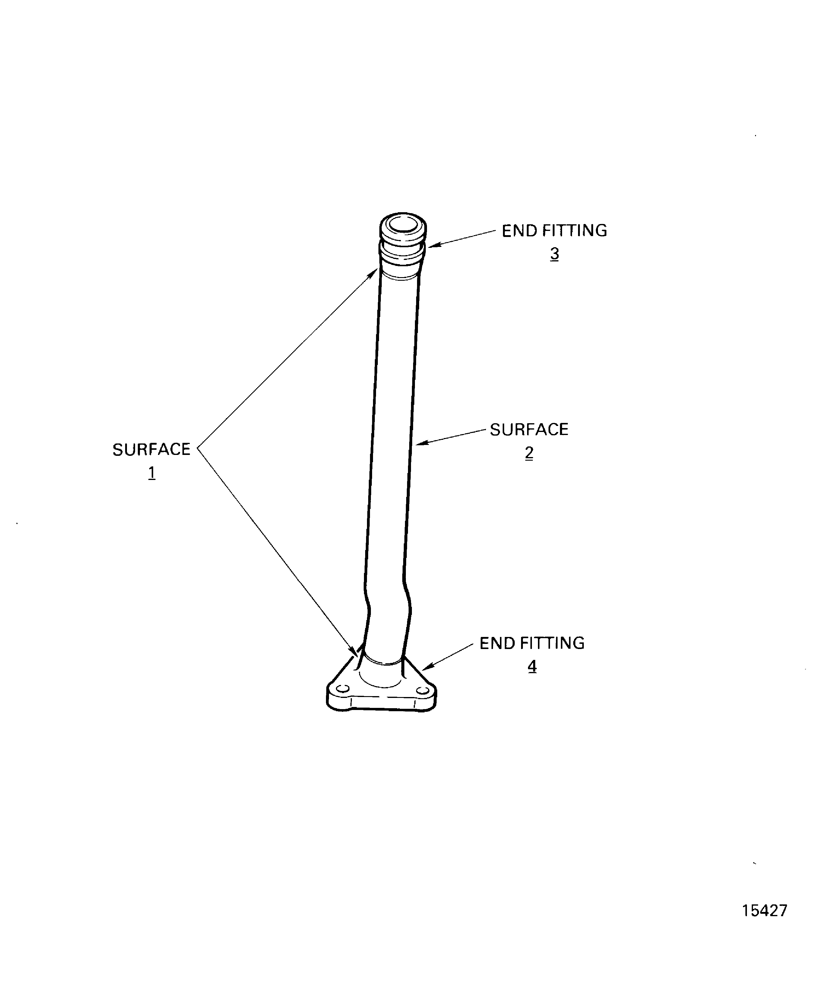 Locations On The No. 1, 2 And 3 Bearing Scavenge Tube