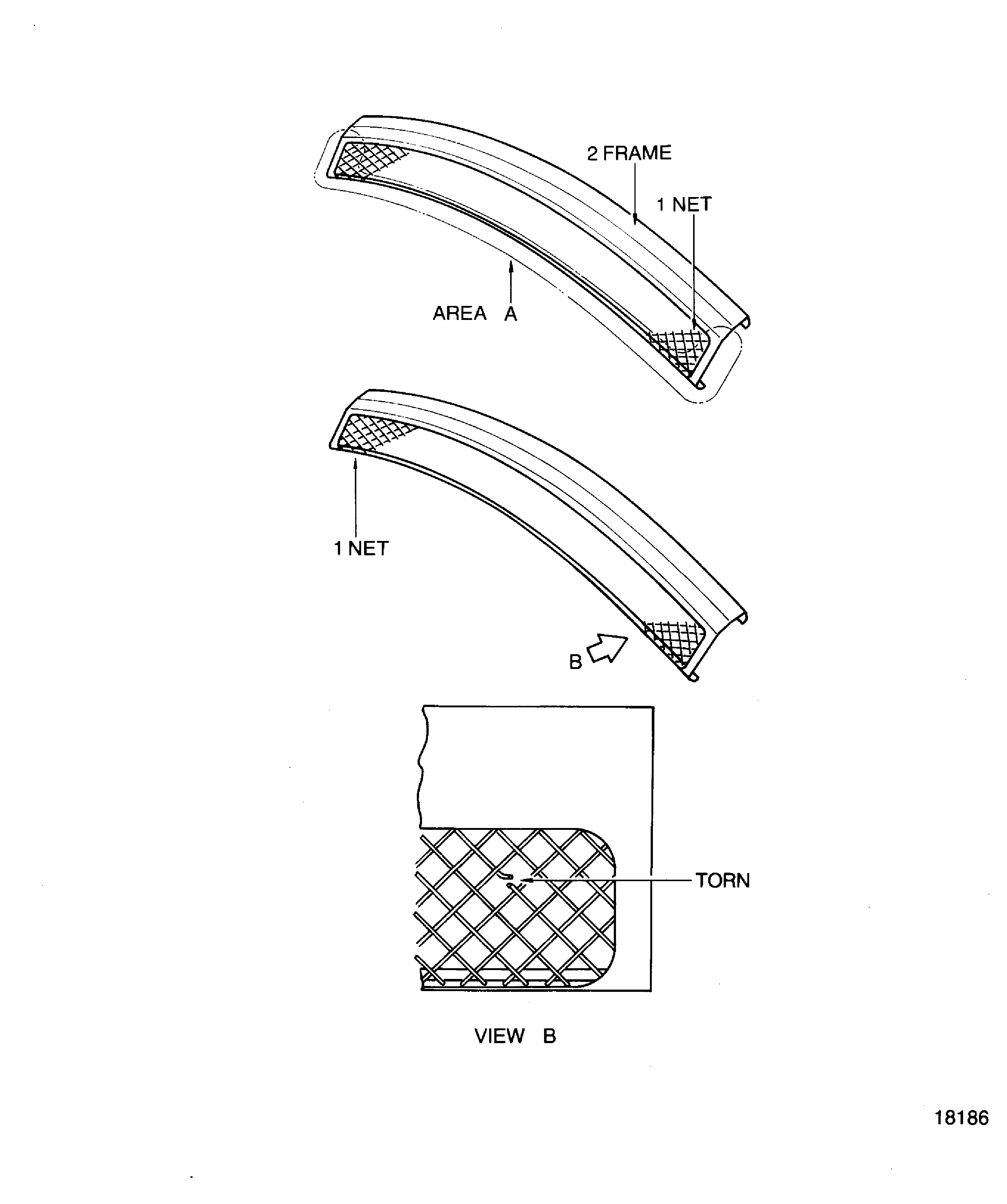 Inspection of the screen