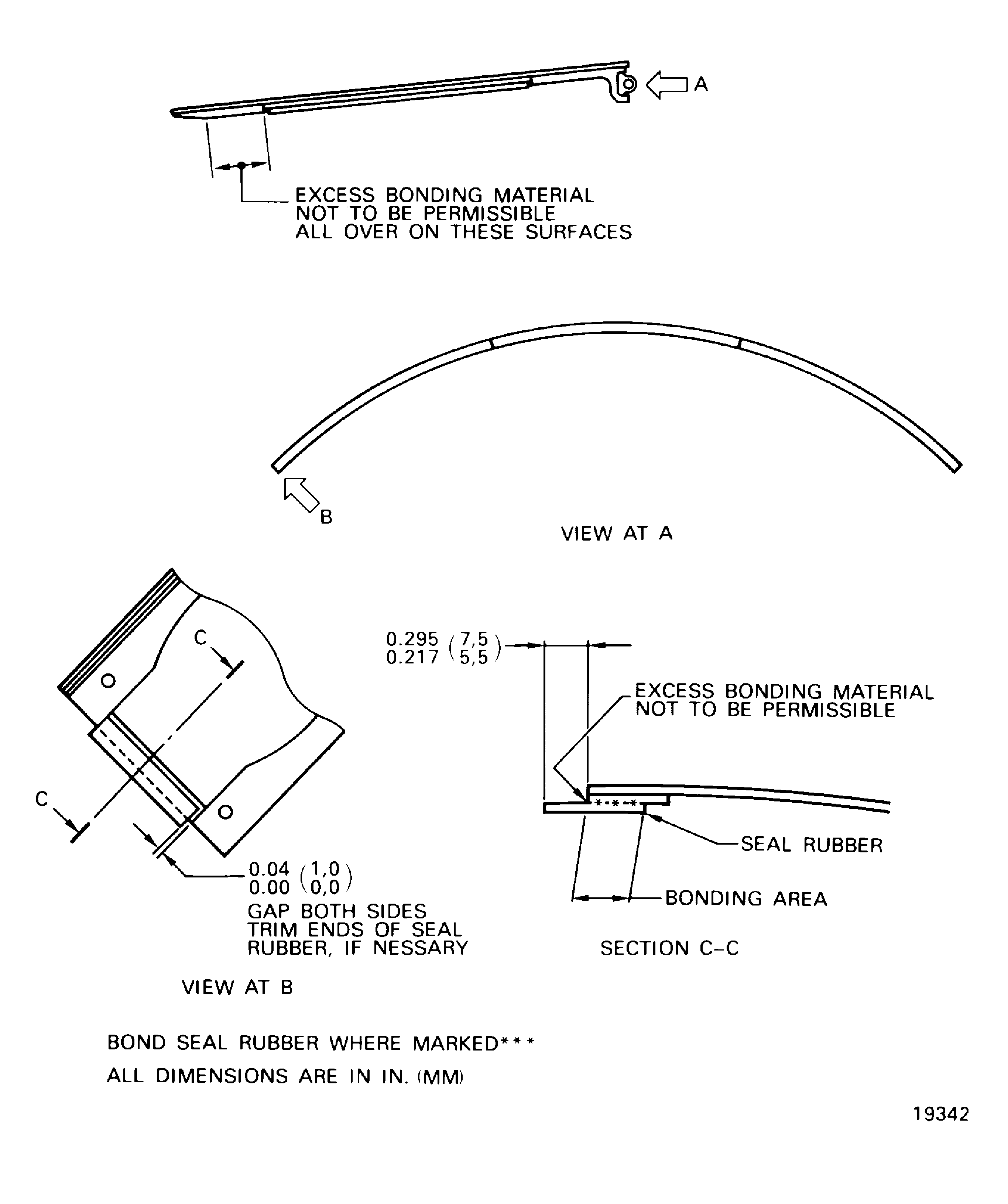 Replace the seal rubber