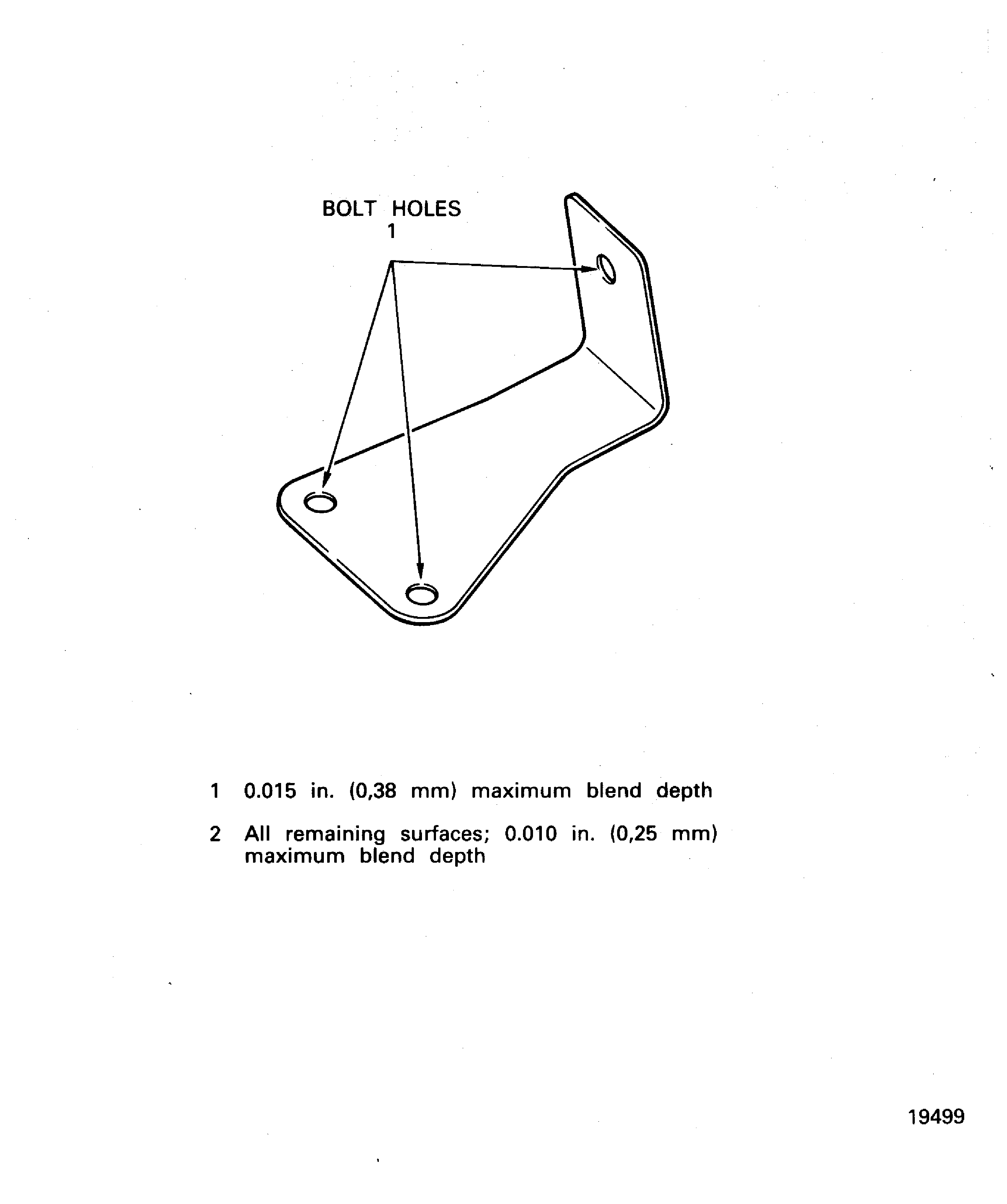 P2.5 CM Bracket - repair limit