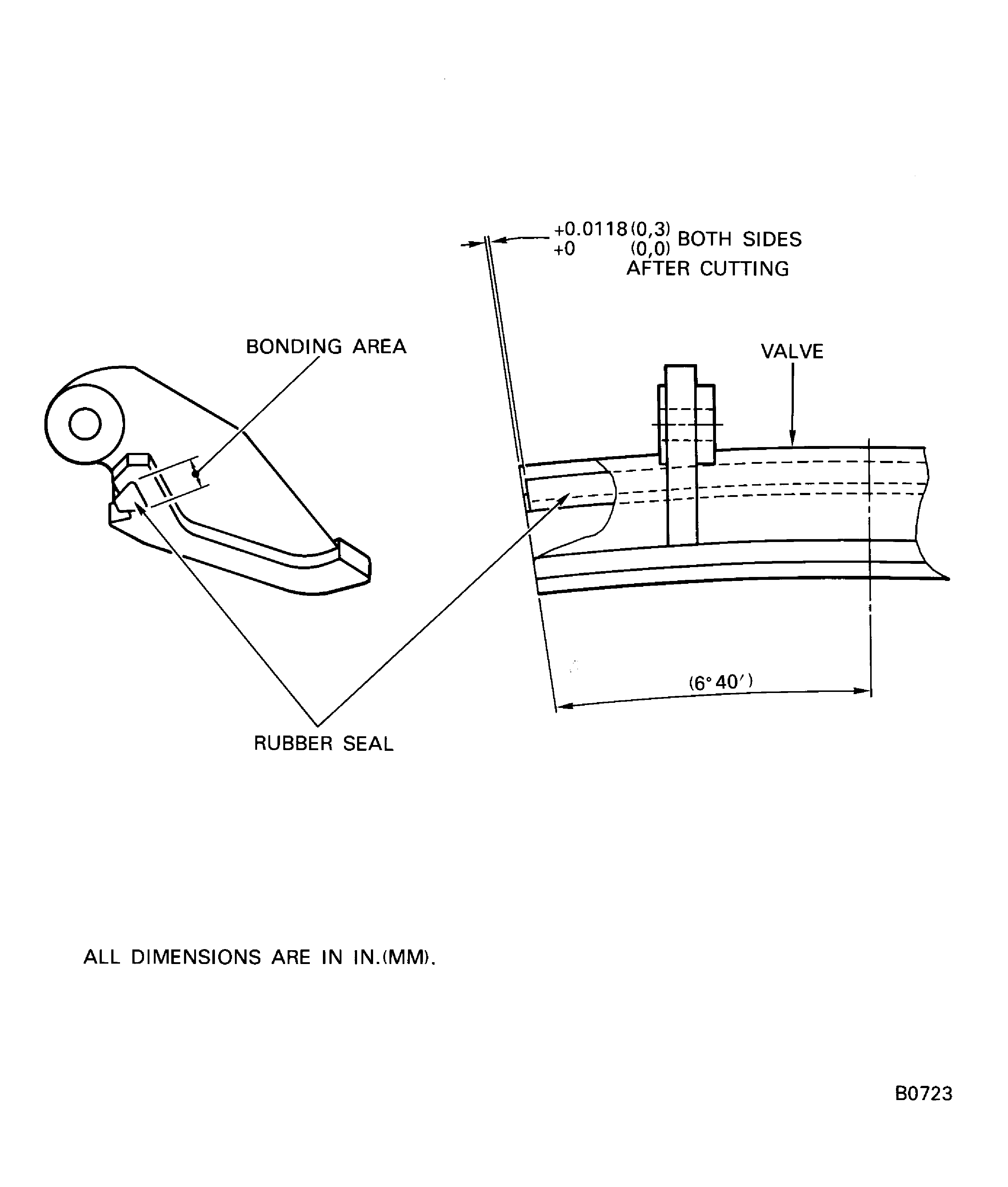 Replace seal rubber of the valve Assembly