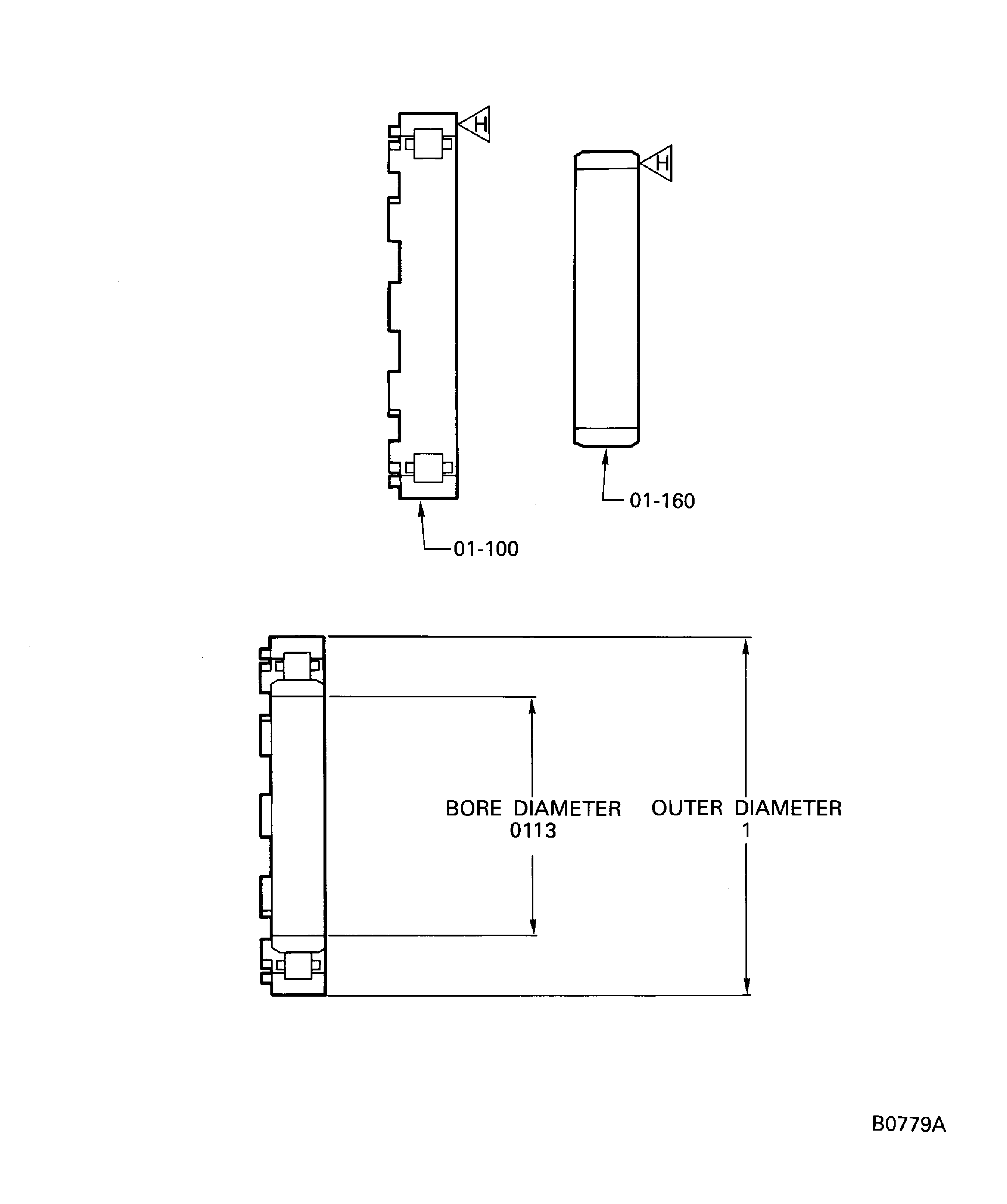 No. 2 roller bearing assembly