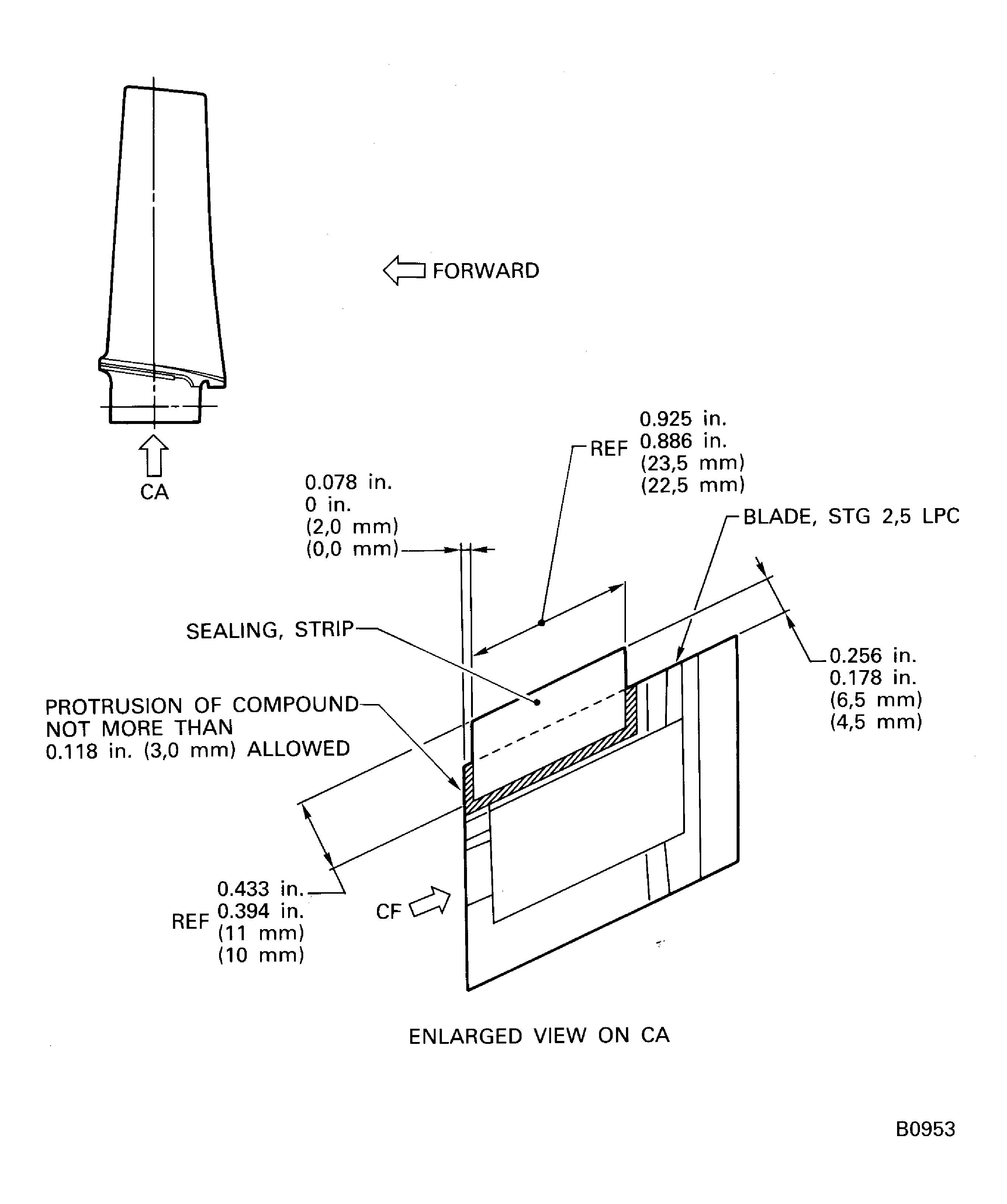 Bonding of sealing strip