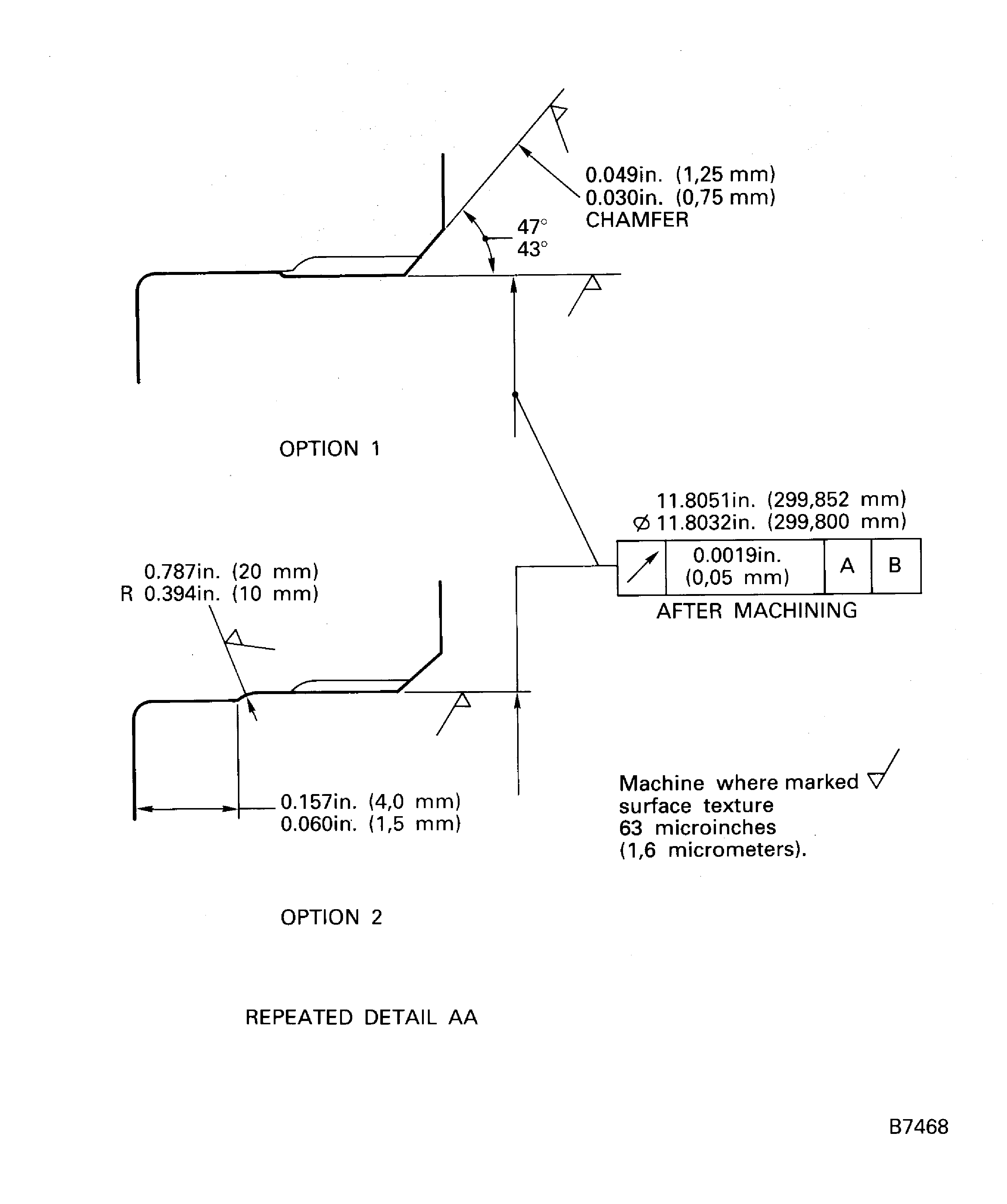 Final Machining for the Snap Diameter