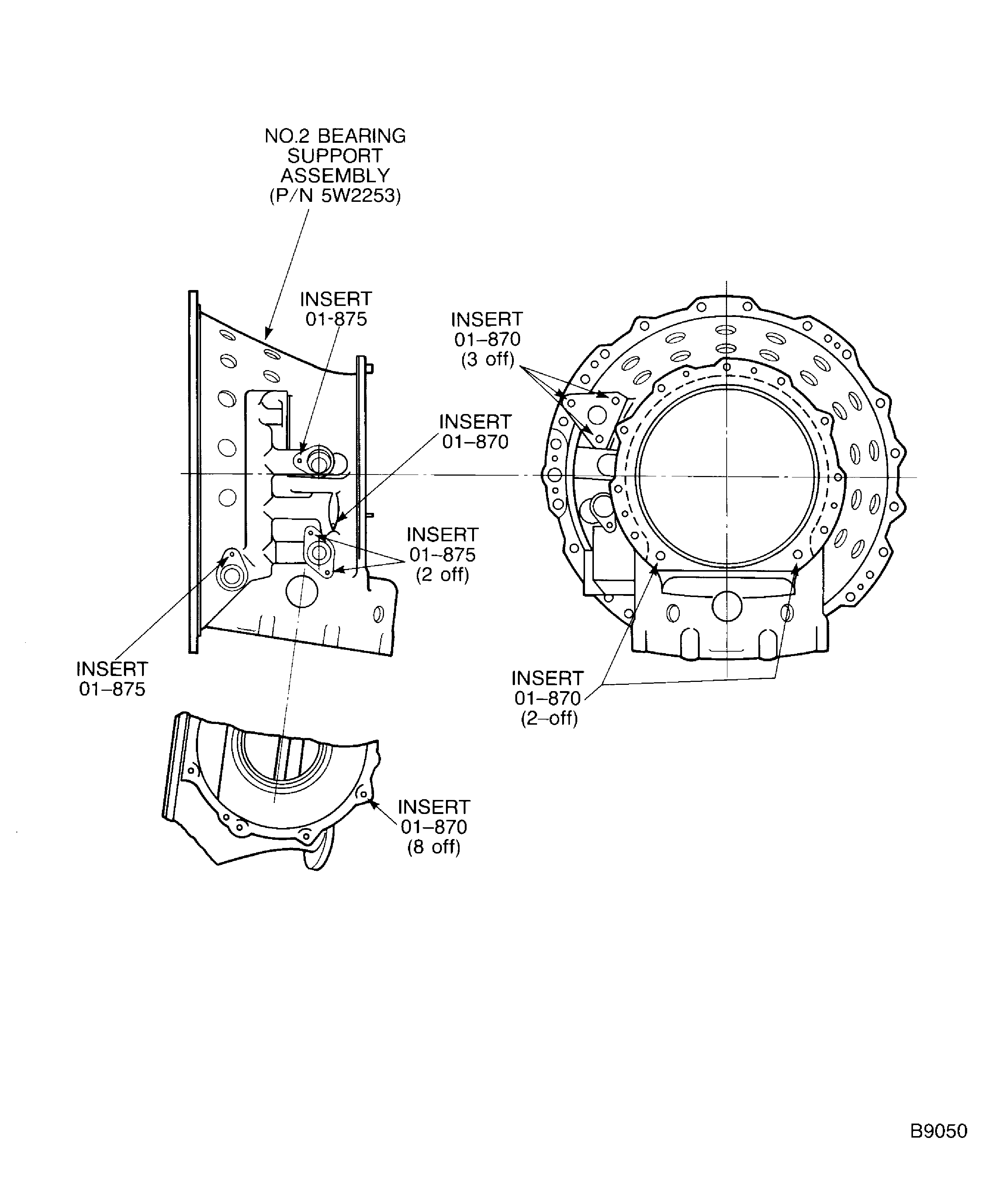 Replacement of the insert