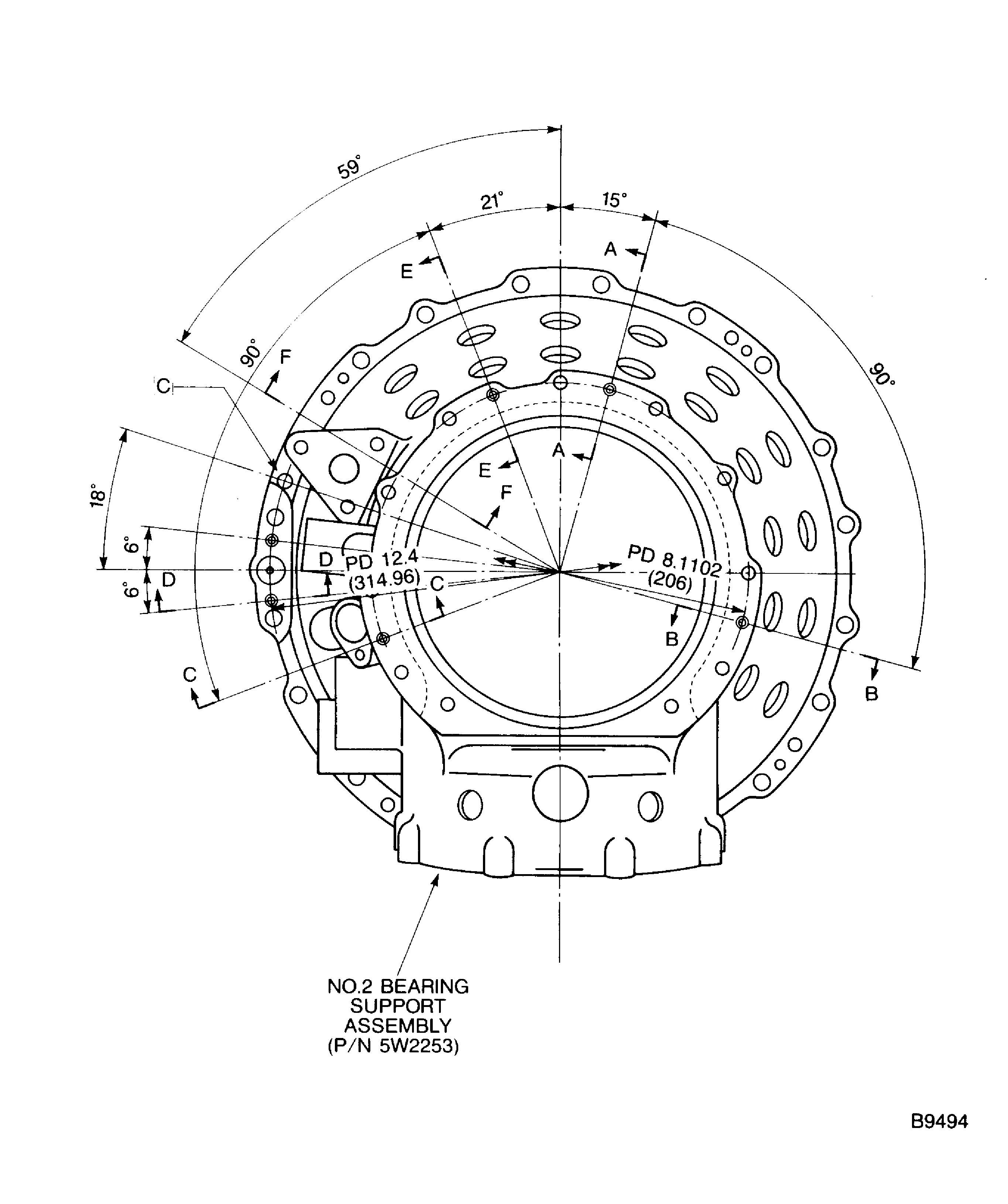 Replacement of the locating pin