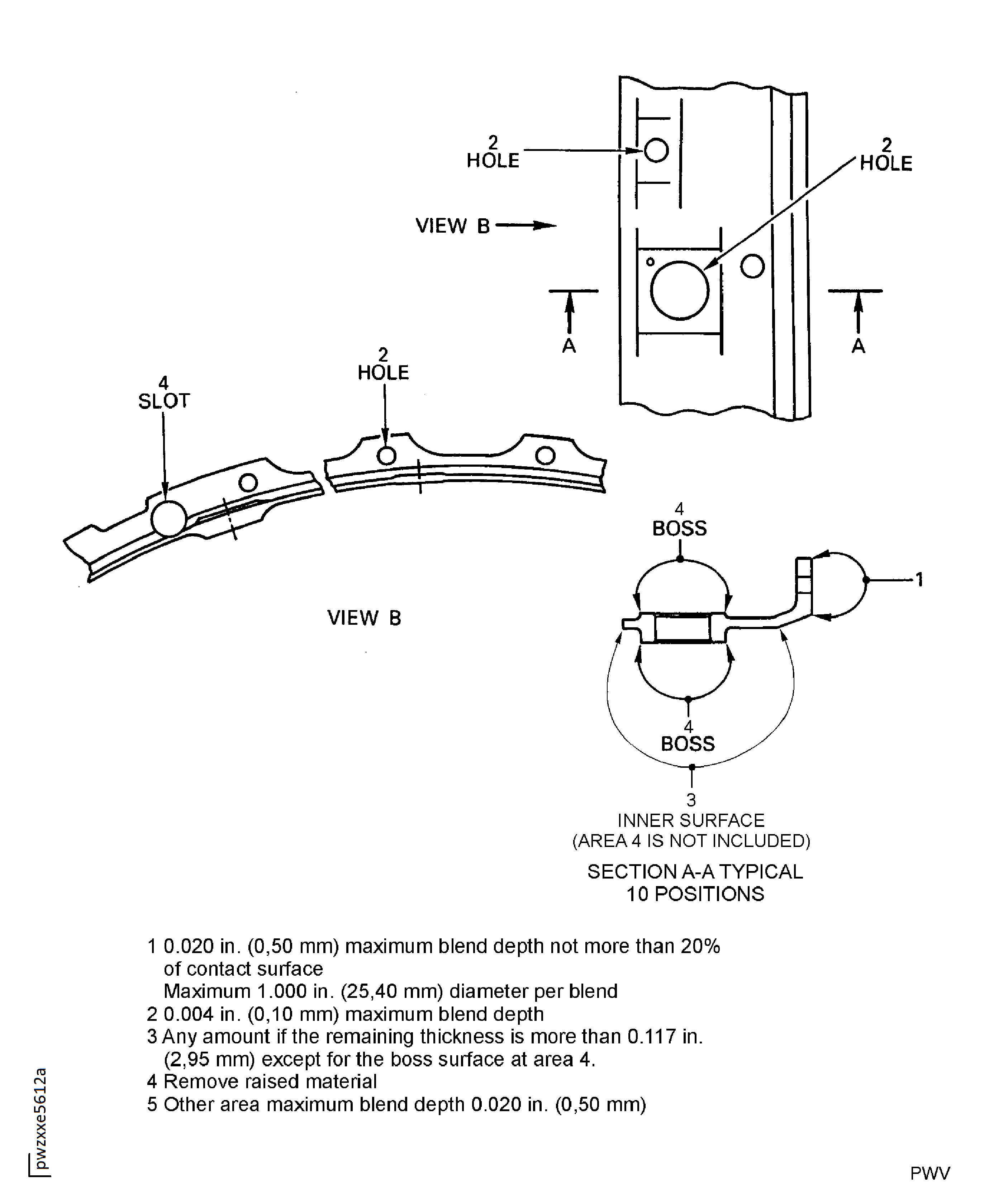 Support Ring Assembly - Blend Limits