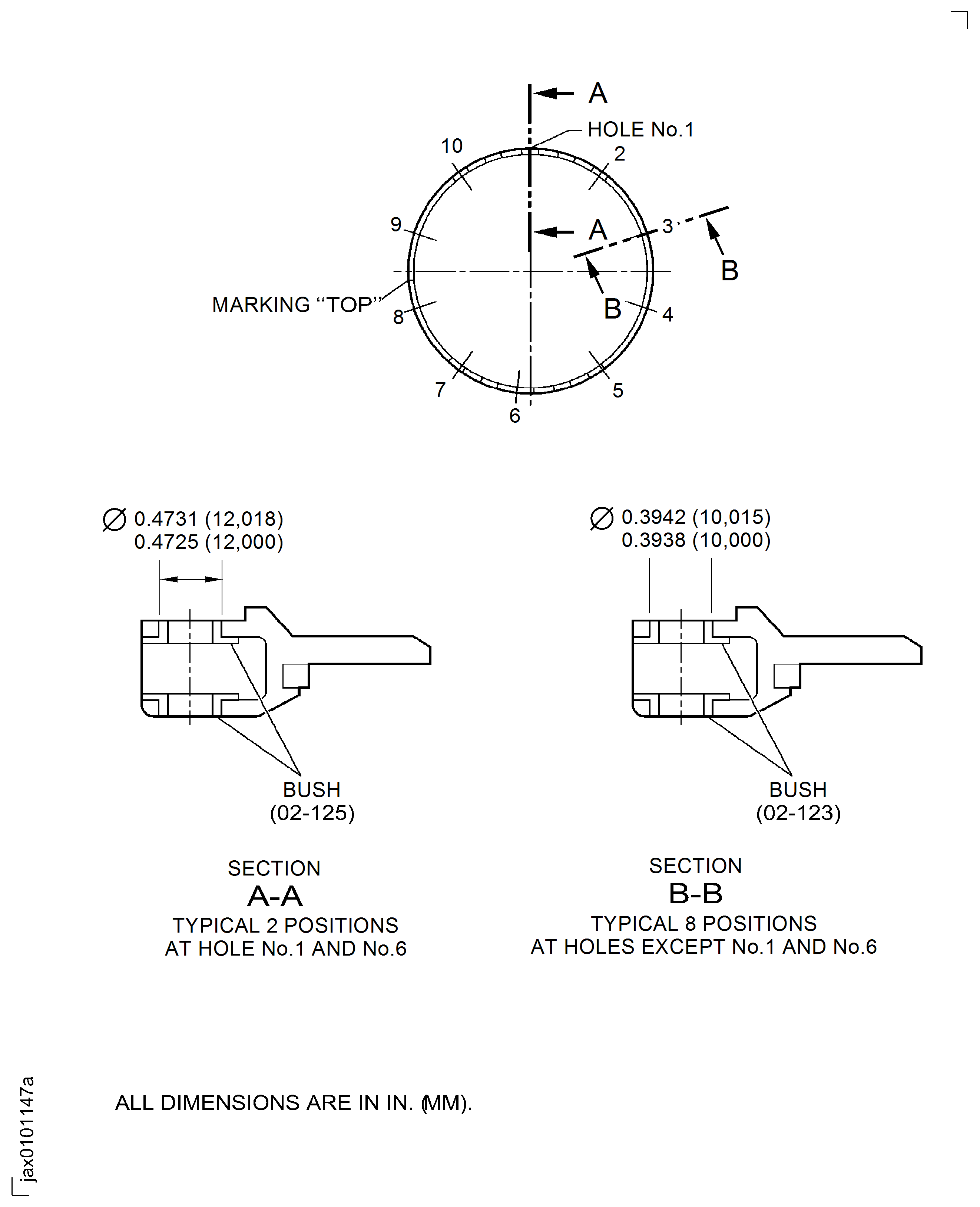 Replace The Bush Of The Valve Ring Assembly (For Repair Part 5A2227 And 5A2228, Assembly B)