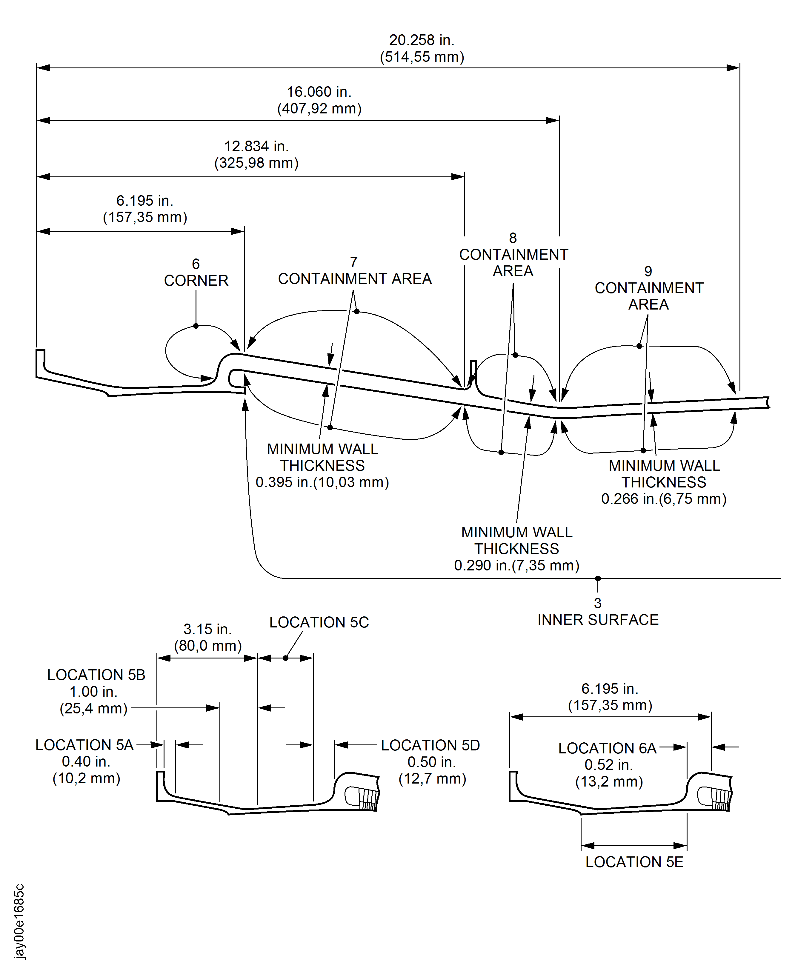 Repair Details and Dimensions