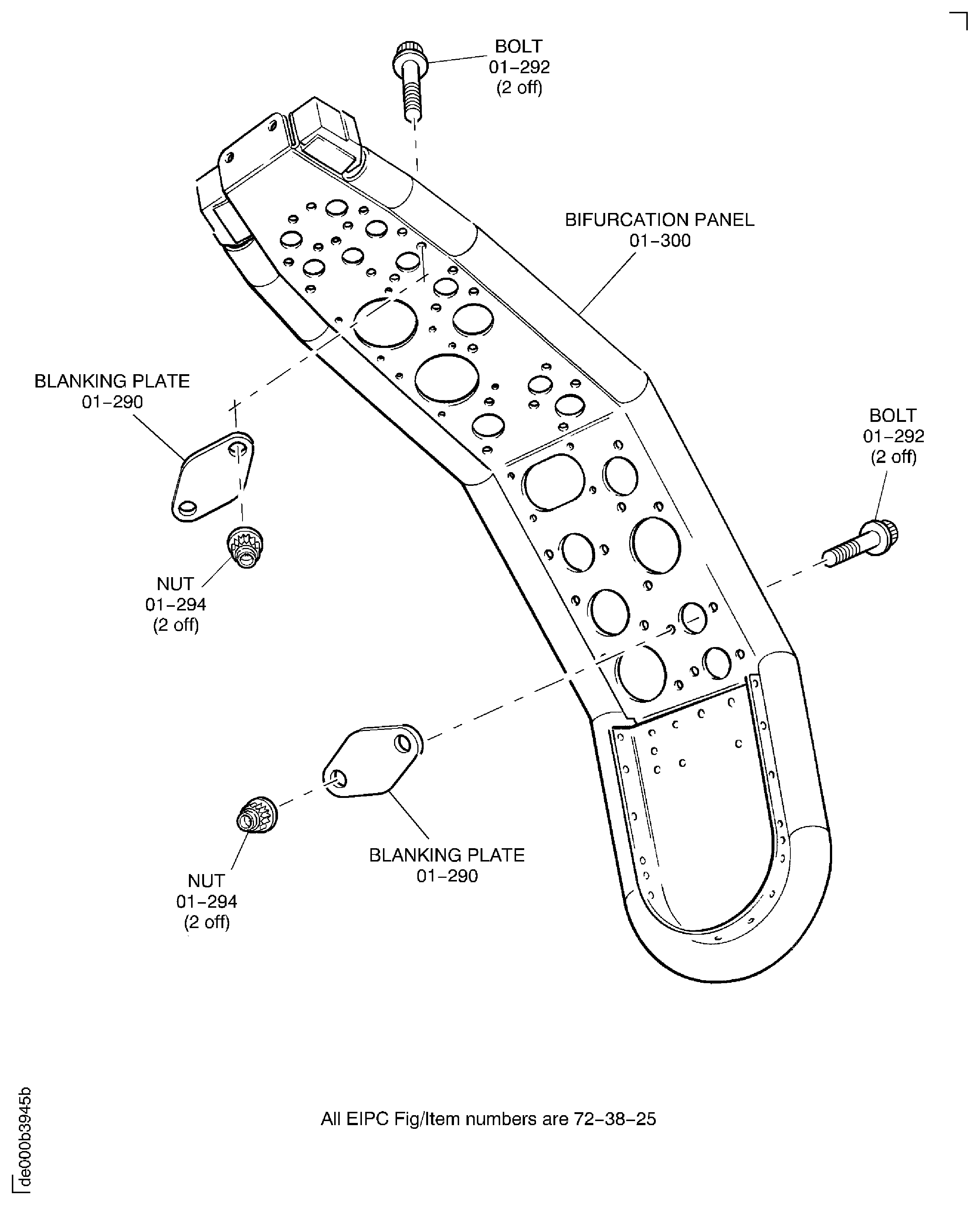 Pre SBE 75-0081: Assemble the Bifurcation Panel