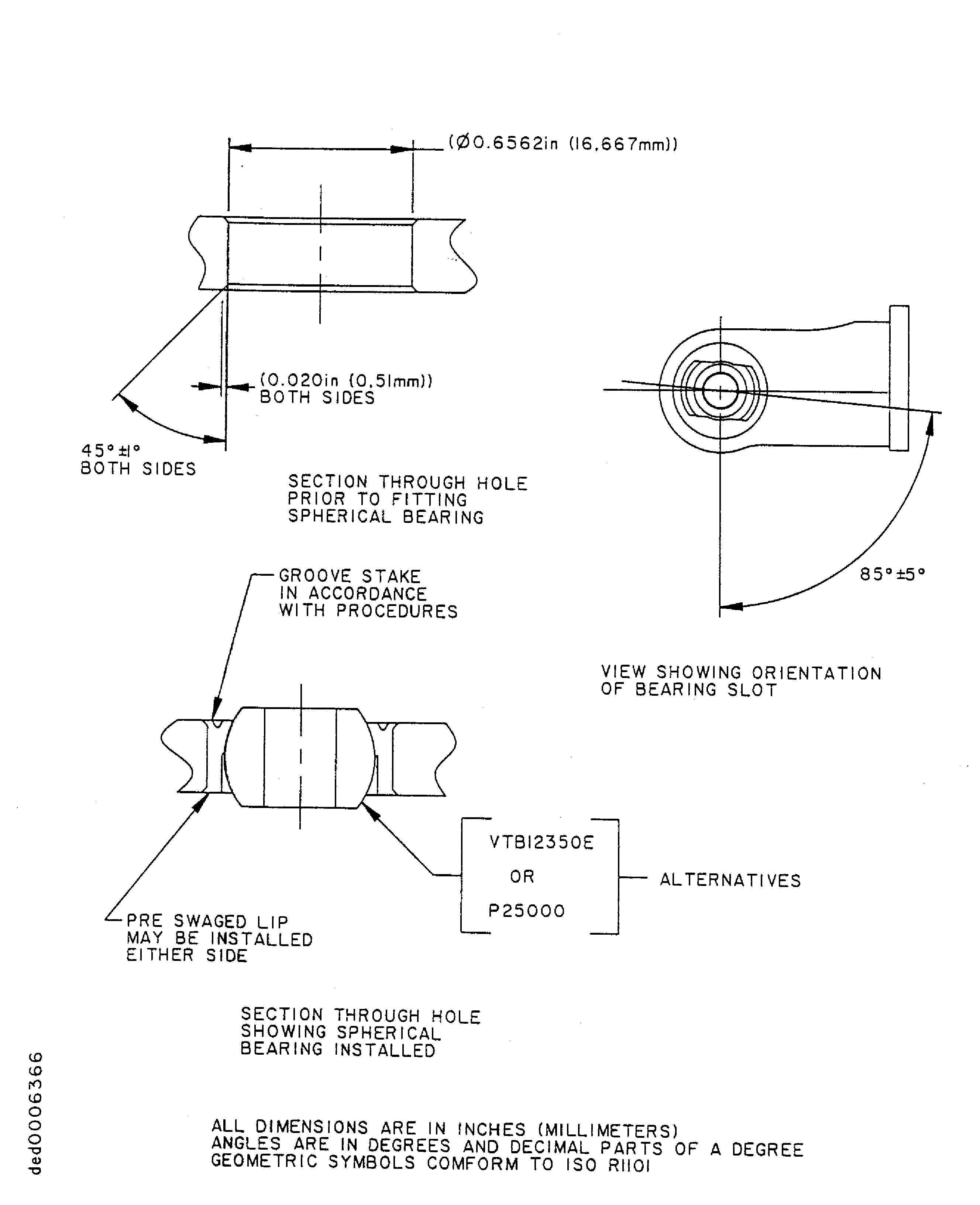Install the Spherical Bearing - Assemblies B