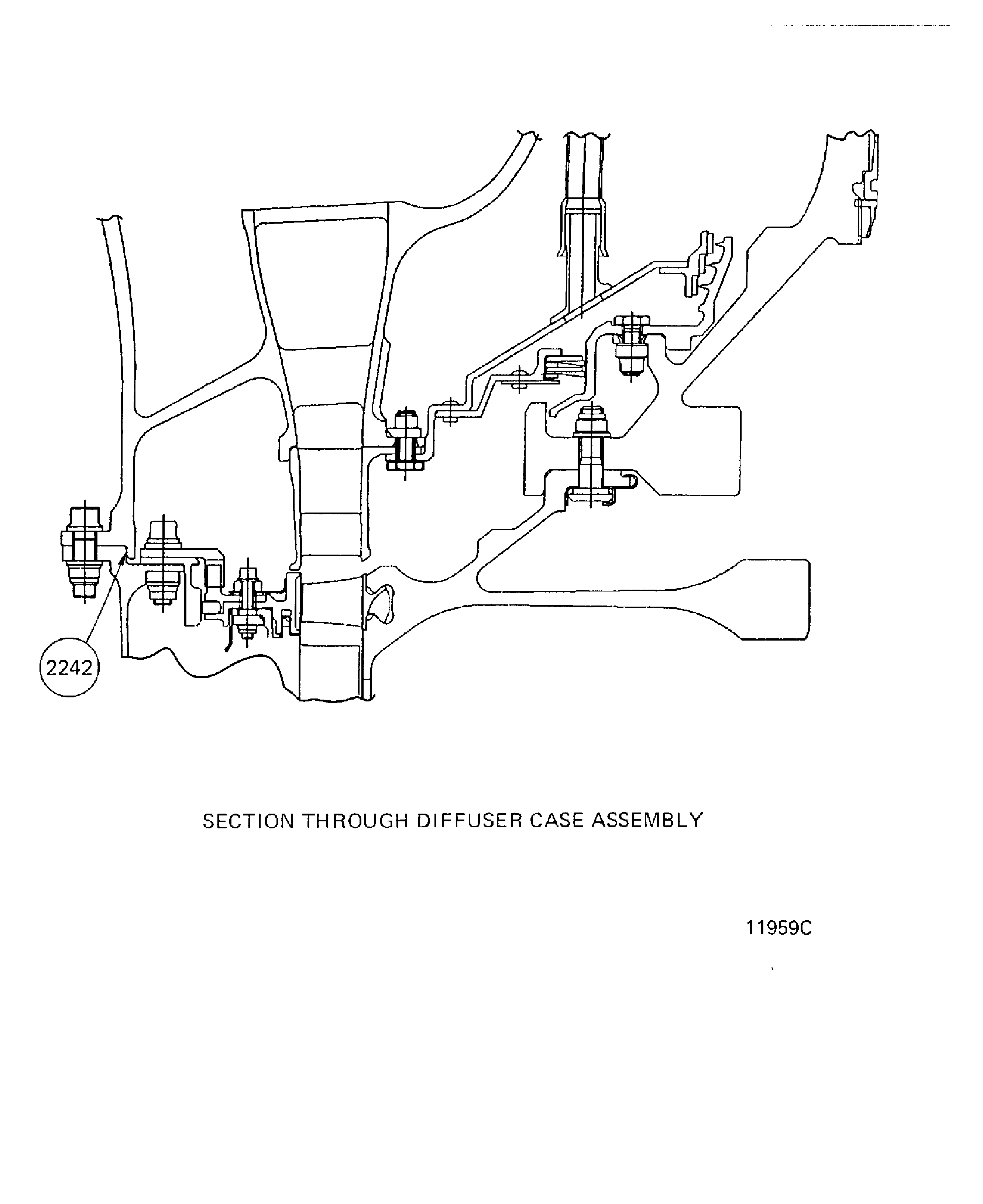 V25000-A1: Combustion system installation - Fits and Clearances