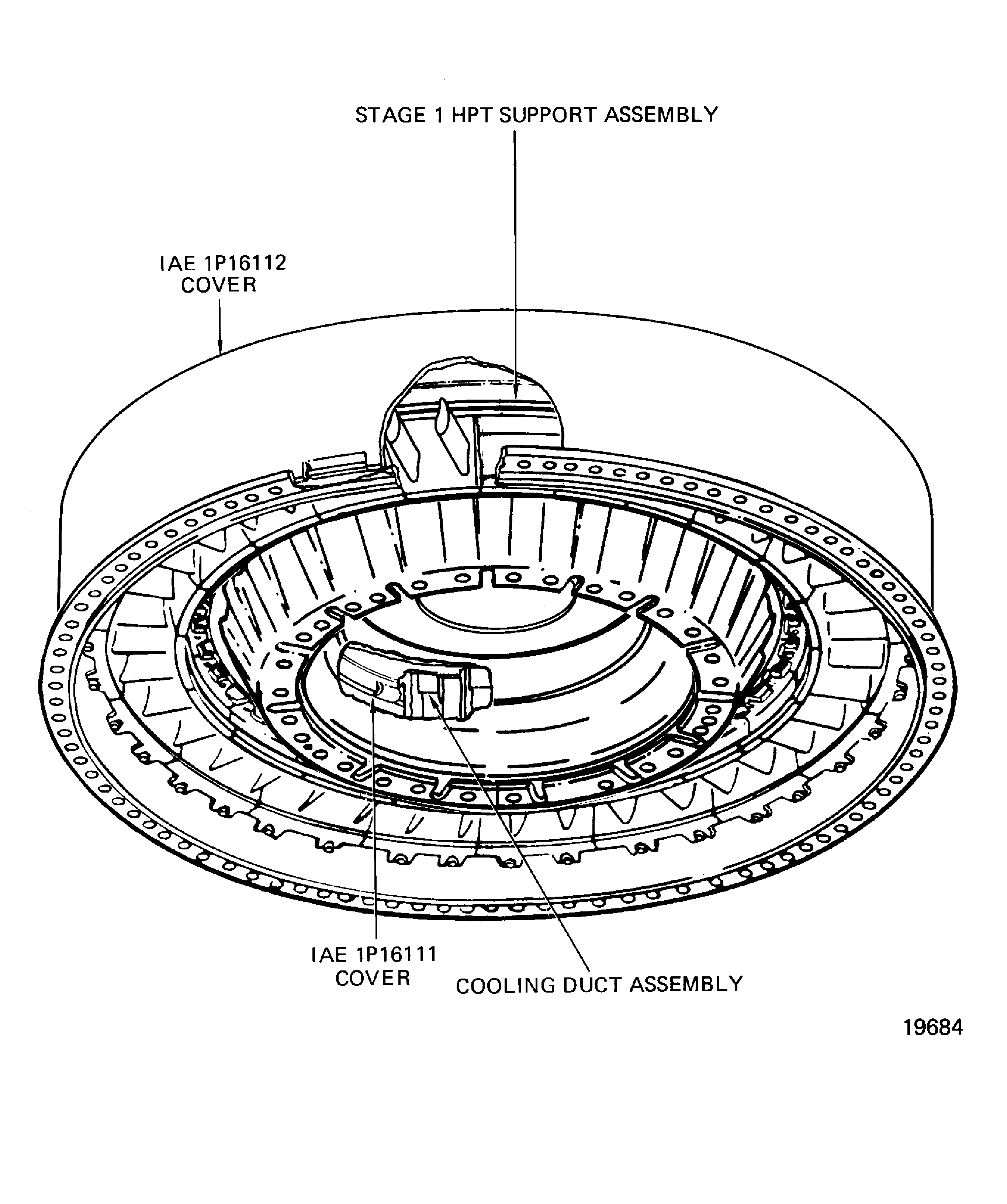 IAE 1P16111 and IAE 1P16112 covers installation