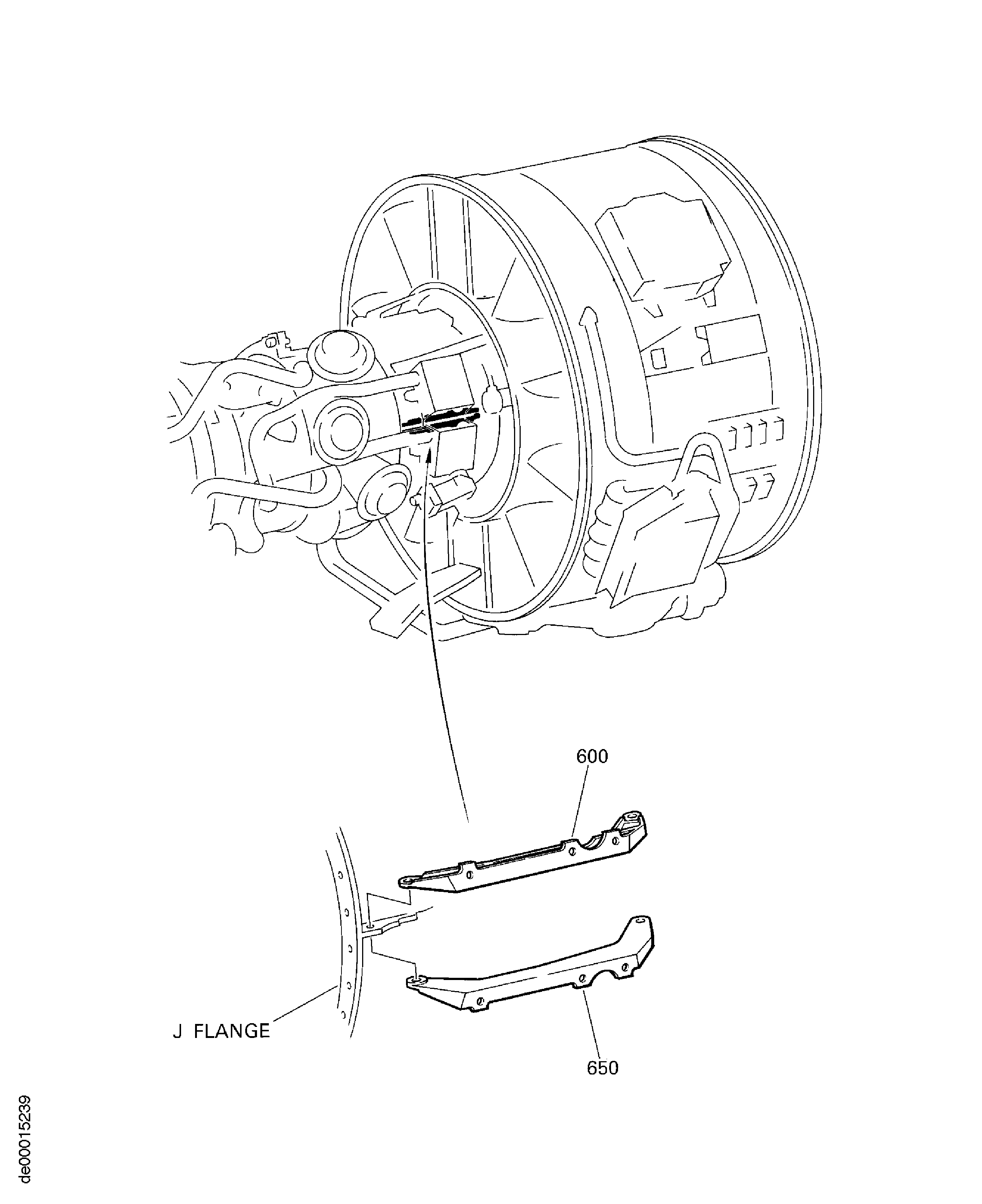 SECURING FEATURES - HP COMPRESSOR CASES