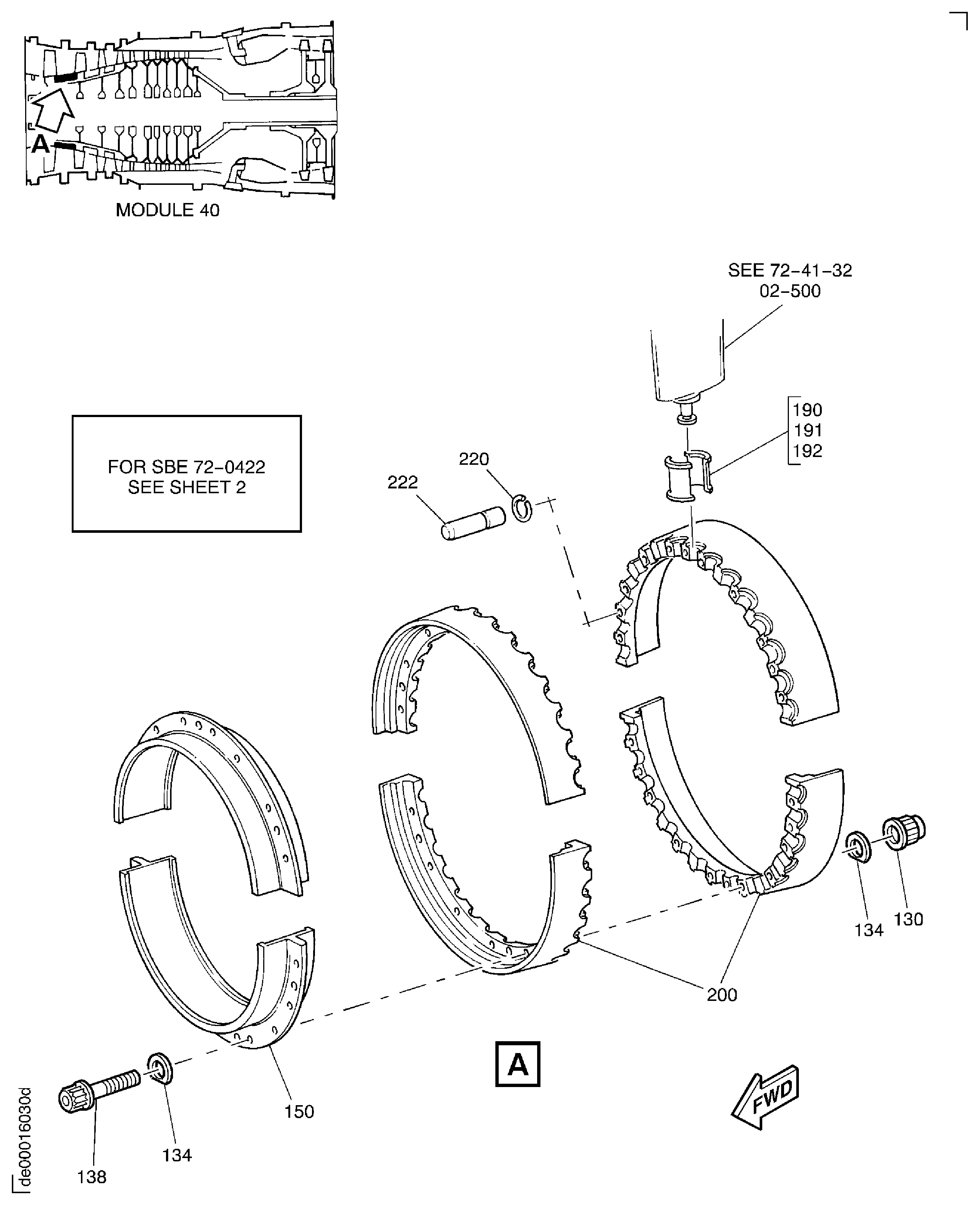 VARIABLE VANE INNER SHROUD