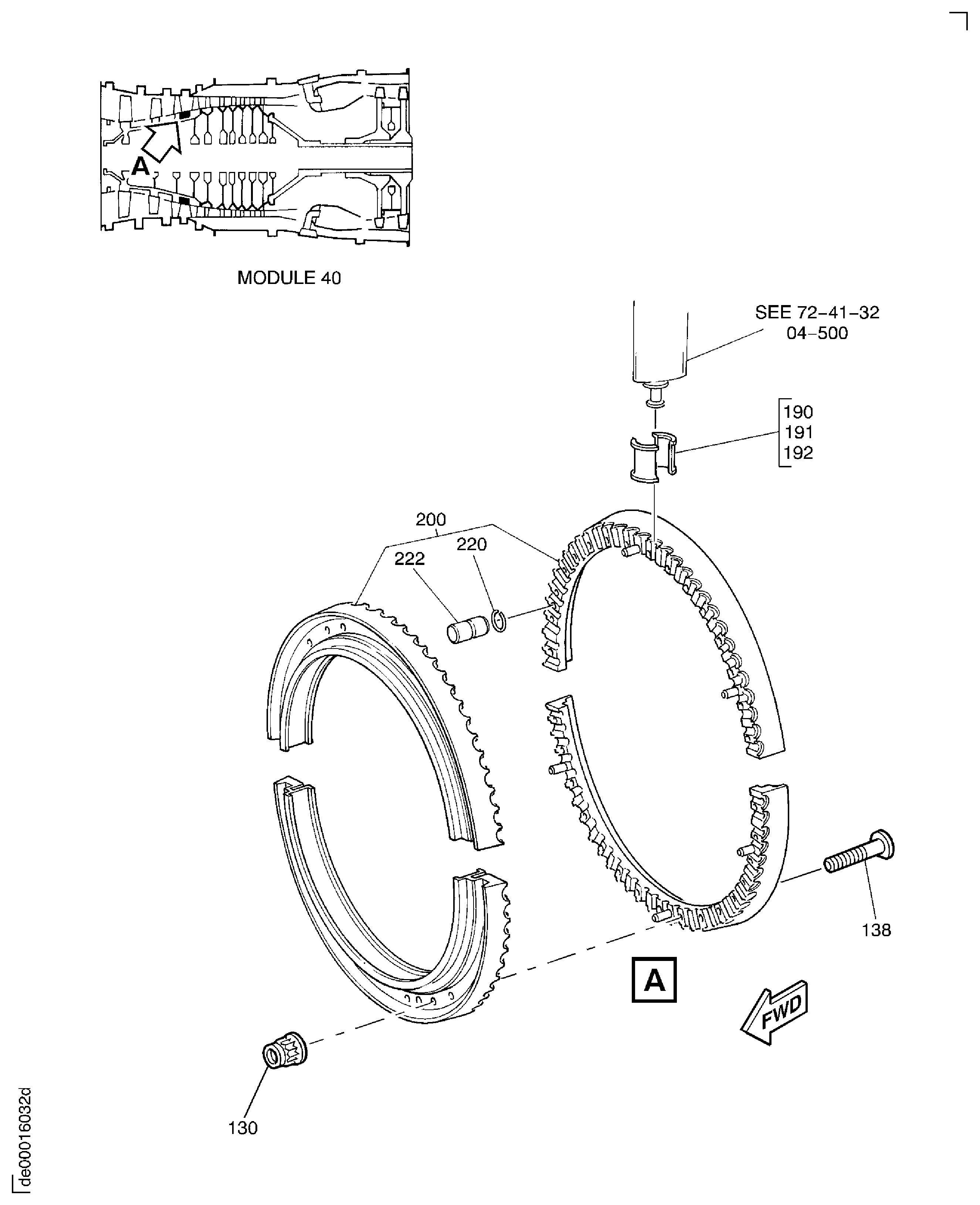 VARIABLE VANE INNER SHROUD