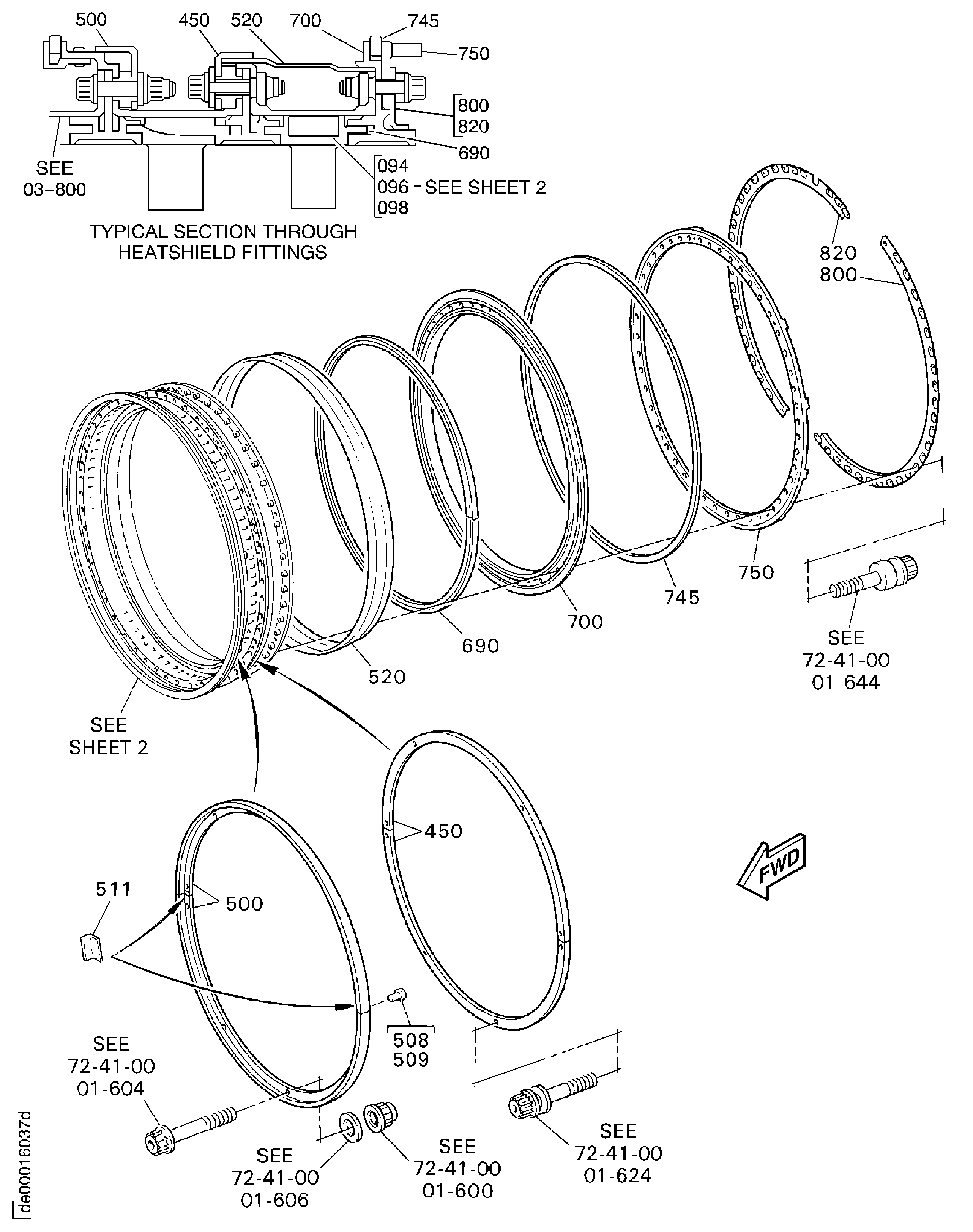 HP COMPRESSOR RING CASES