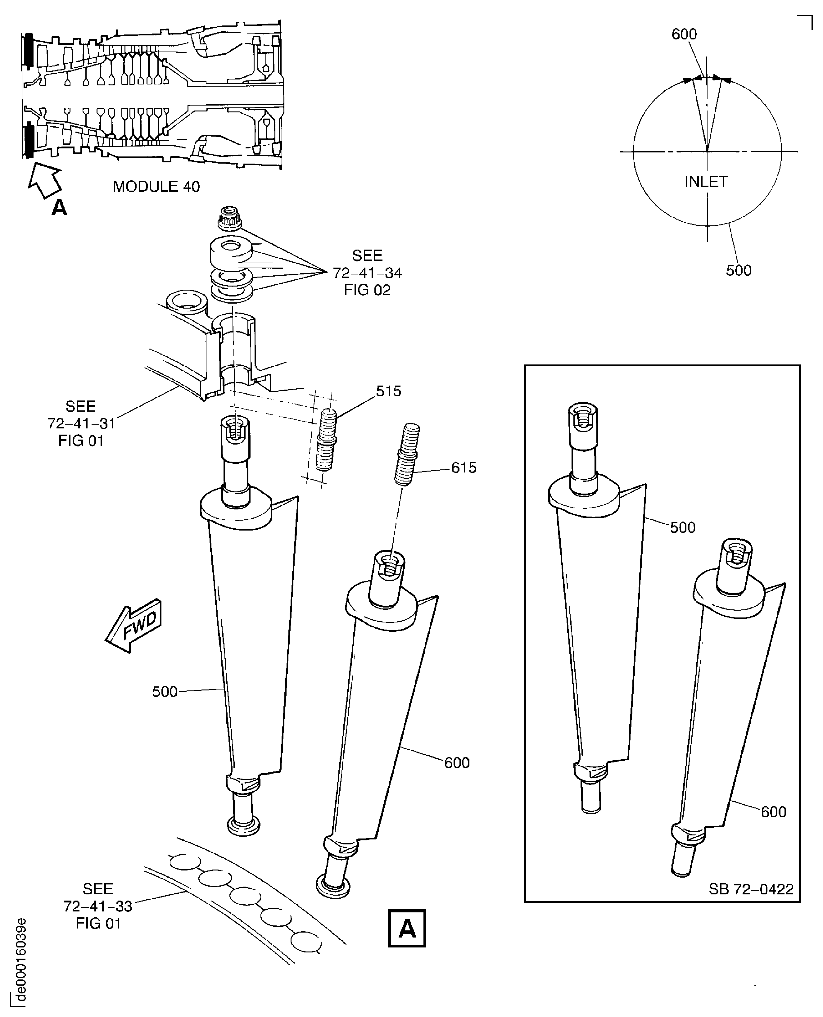 HP COMPRESSOR VARIABLE VANES