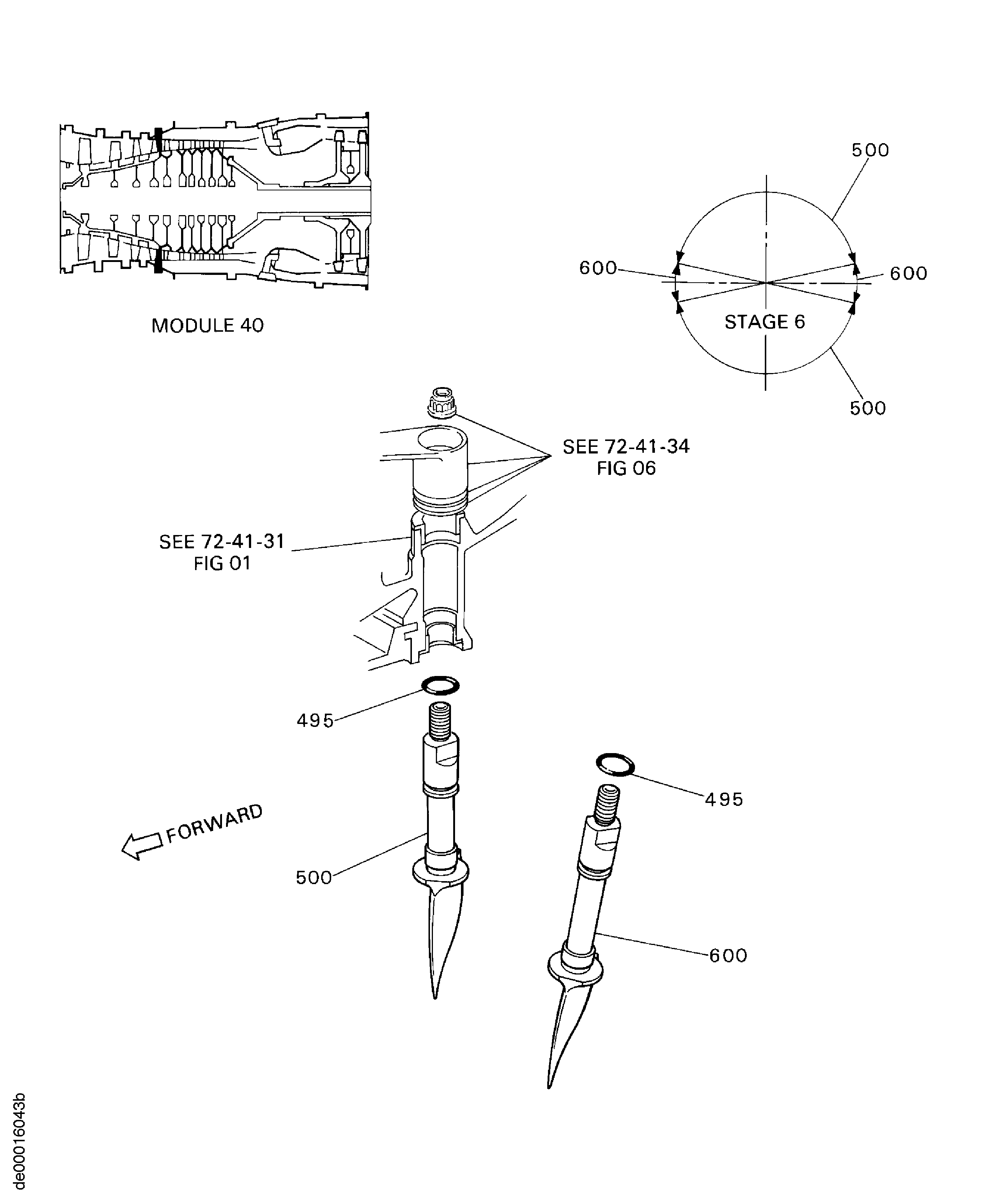 HP COMPRESSOR VARIABLE VANES