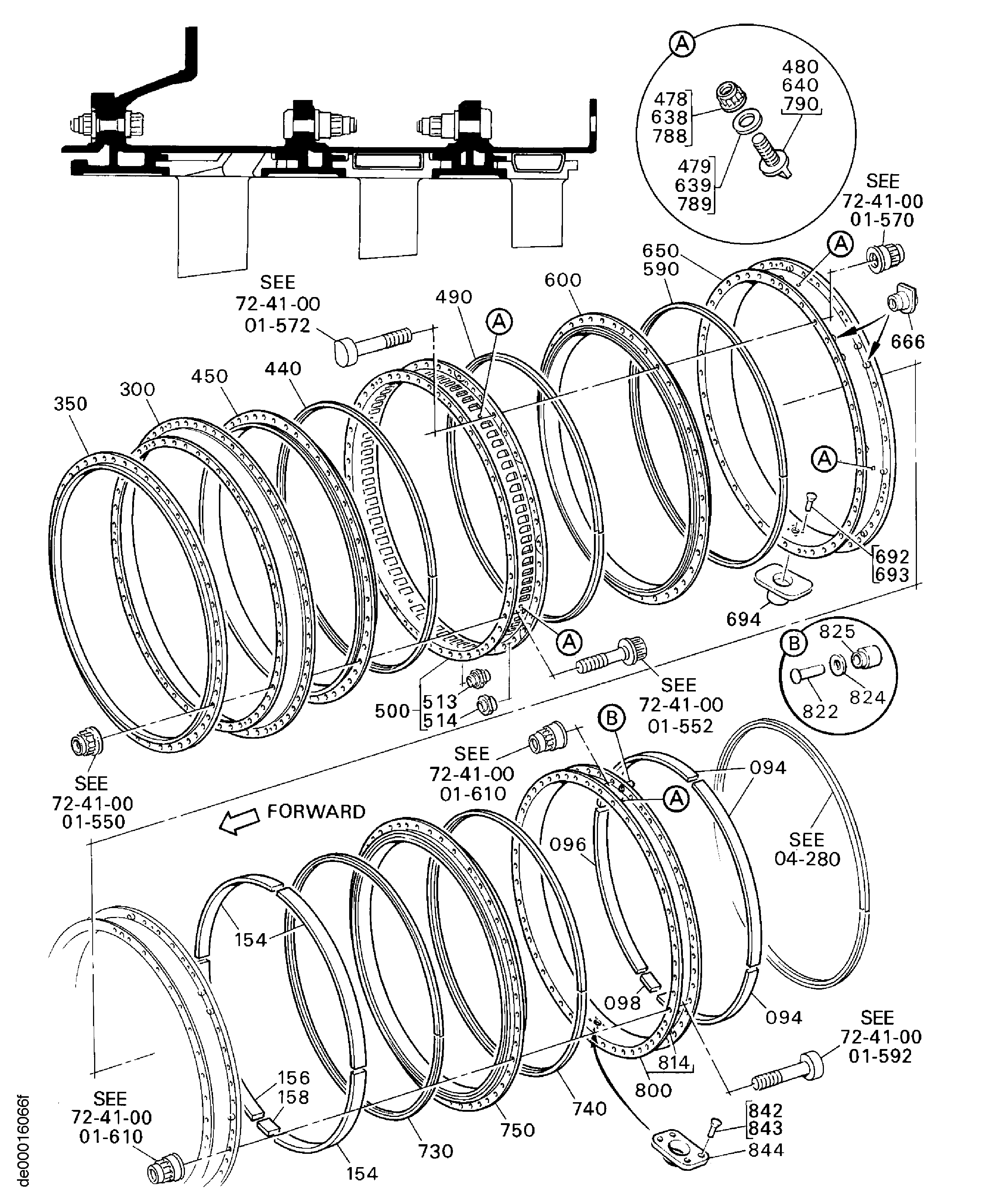 HP COMPRESSOR RING CASES