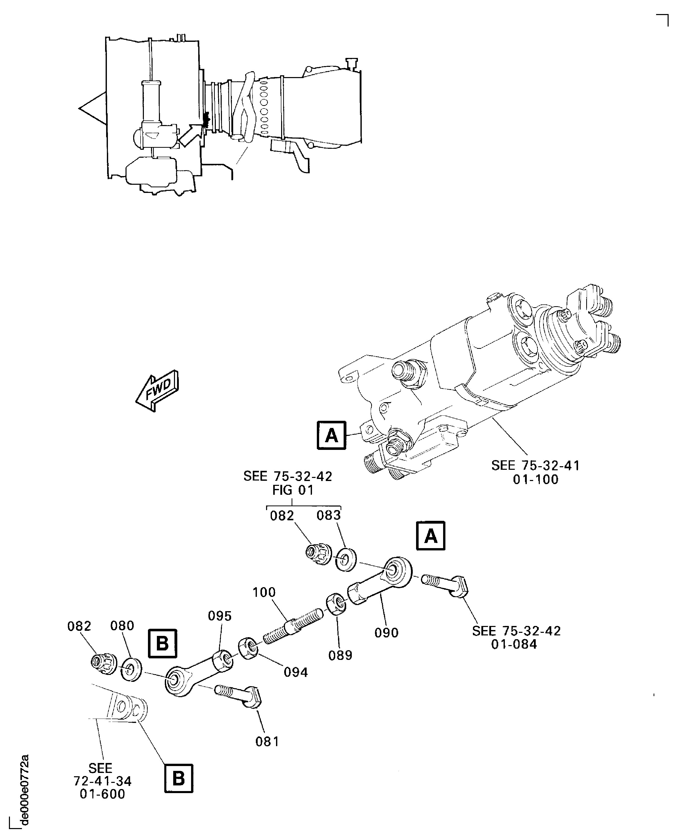 ACTUATING MECHANISM HP COMPRESSOR VARIABLE VANES