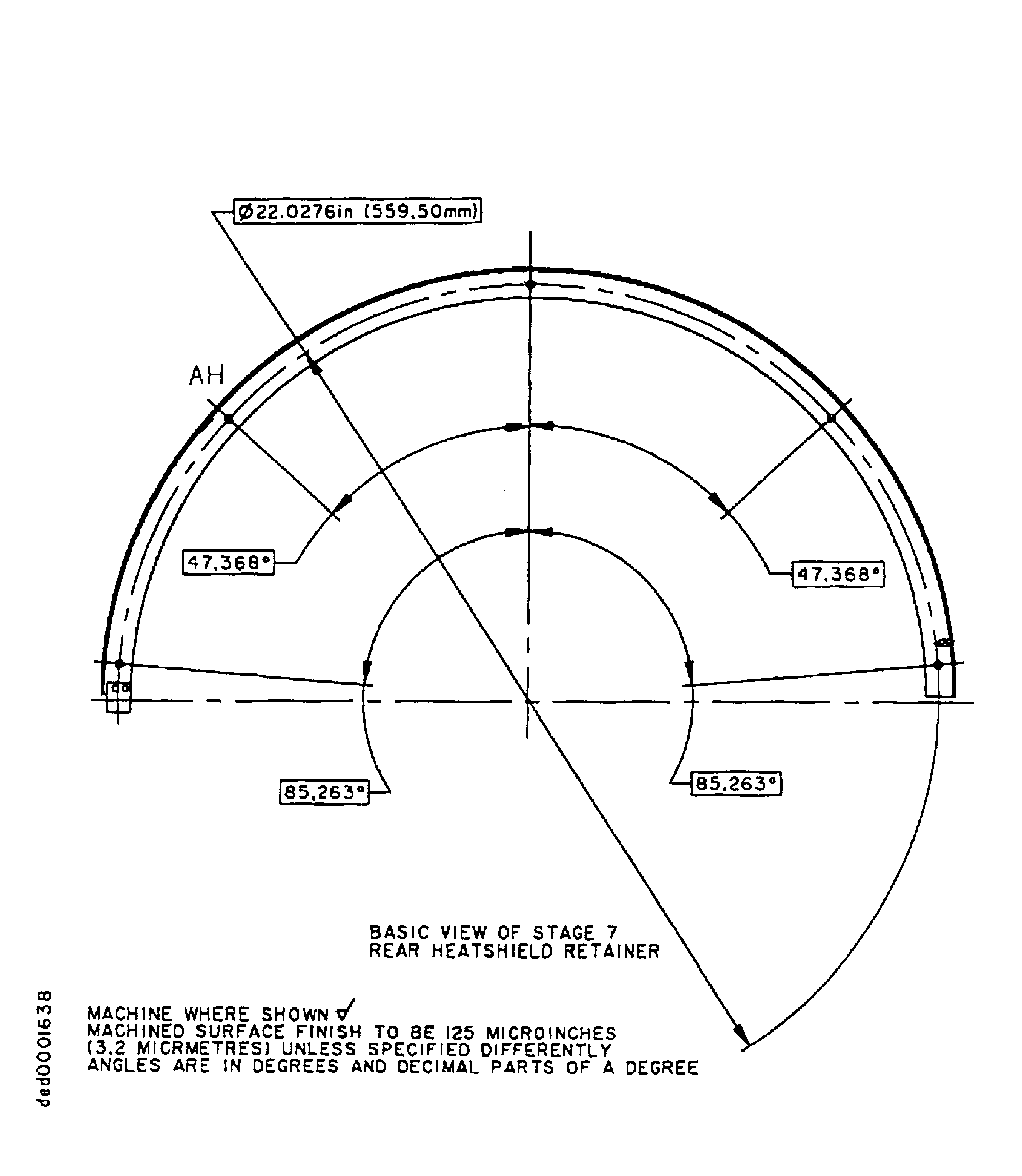Repair details and diamensions, Assembly C
